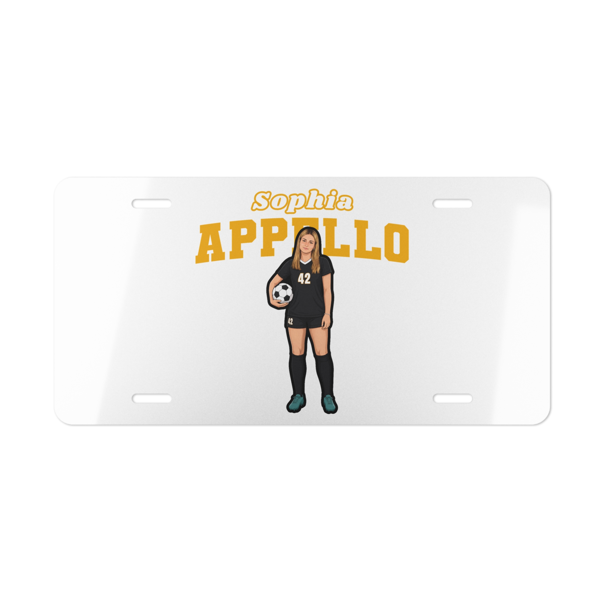 License Plate — character_name_arch in Classic