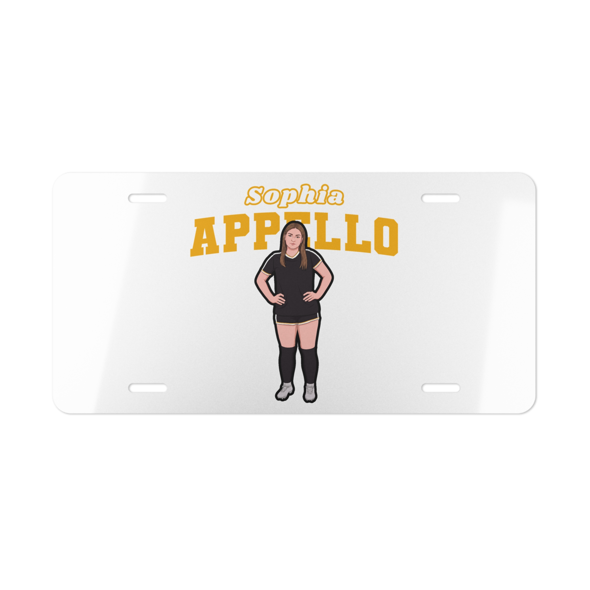 License Plate — character_name_arch in Classic