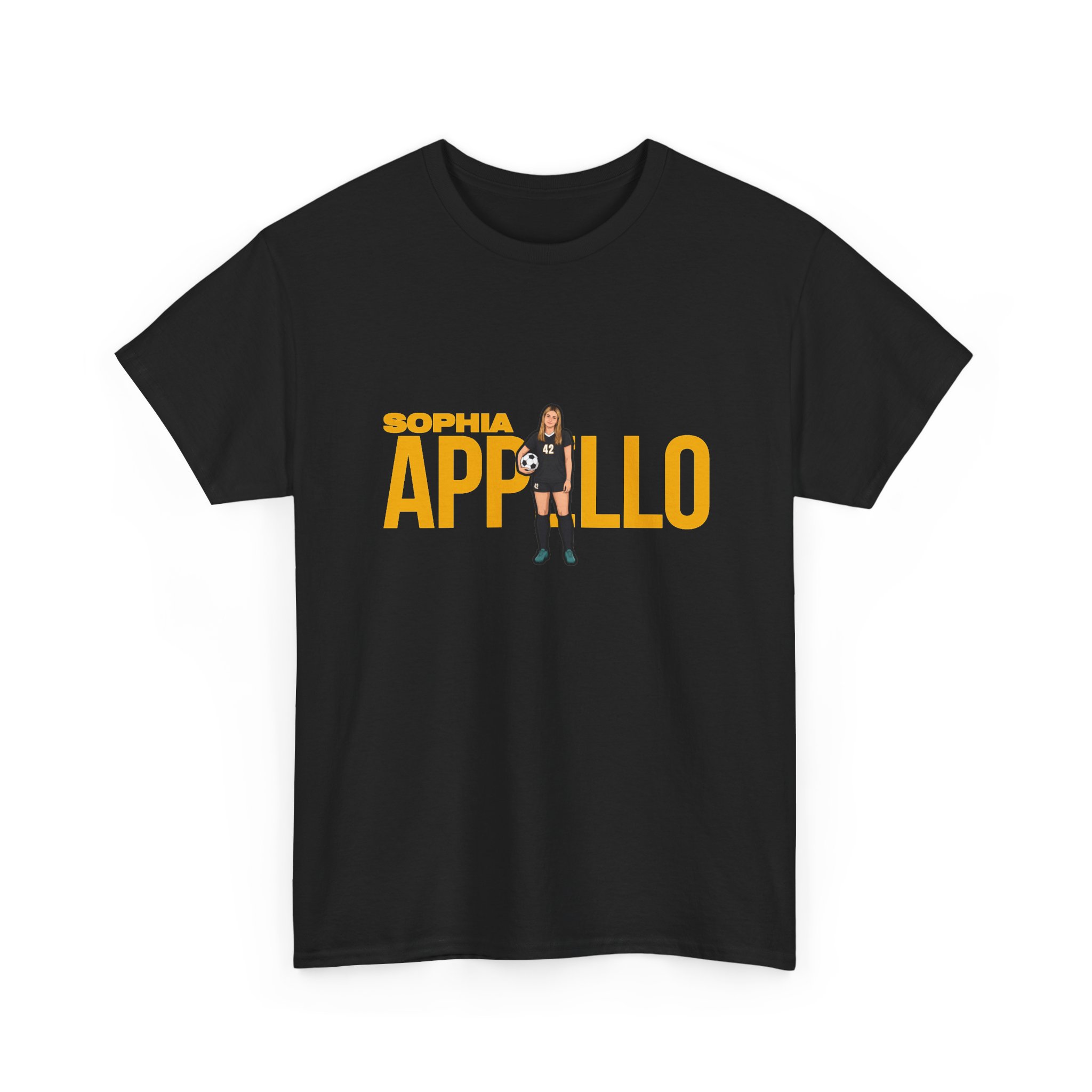 Tee — character_player_name in Black