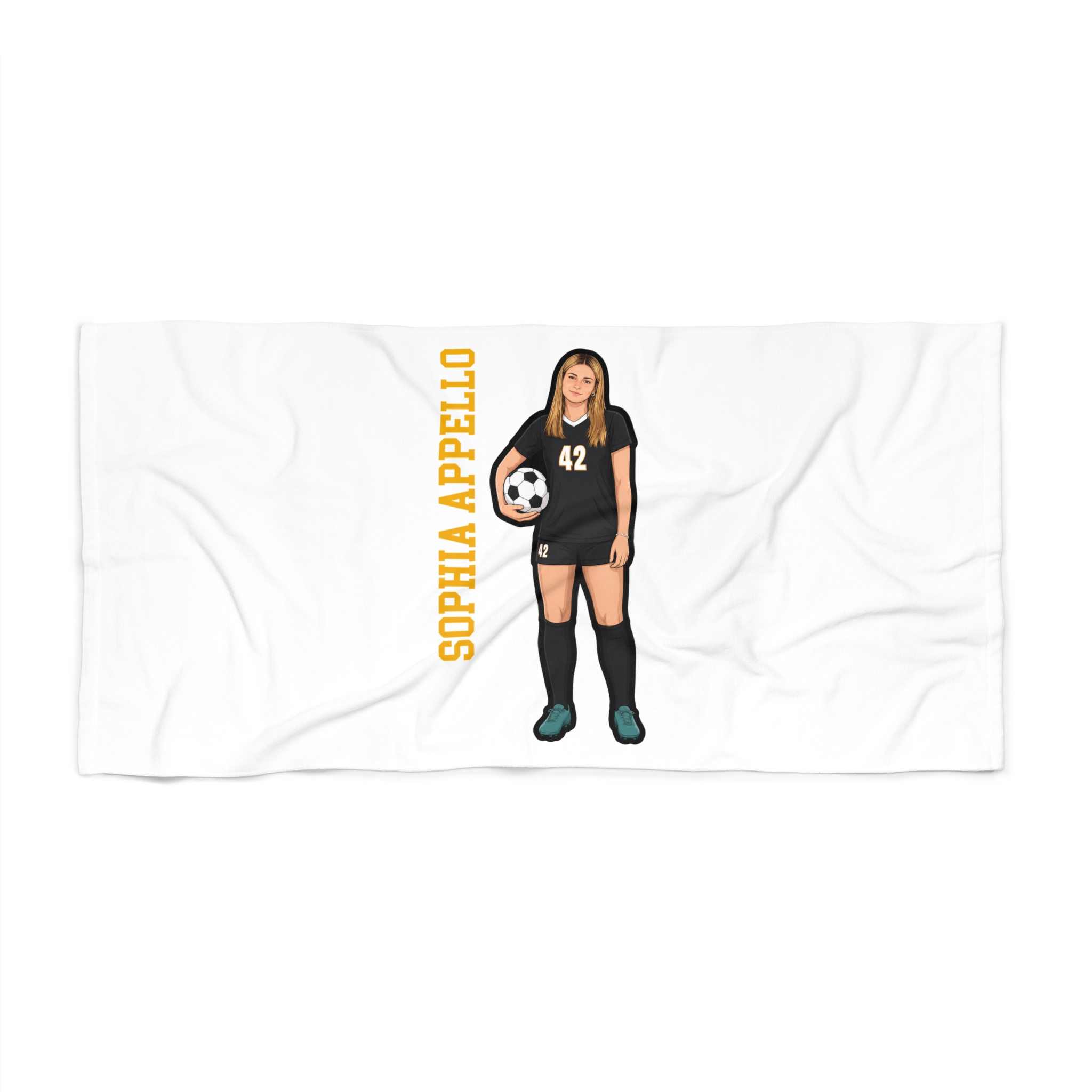 Beach Towel — character_name_vertical in Classic