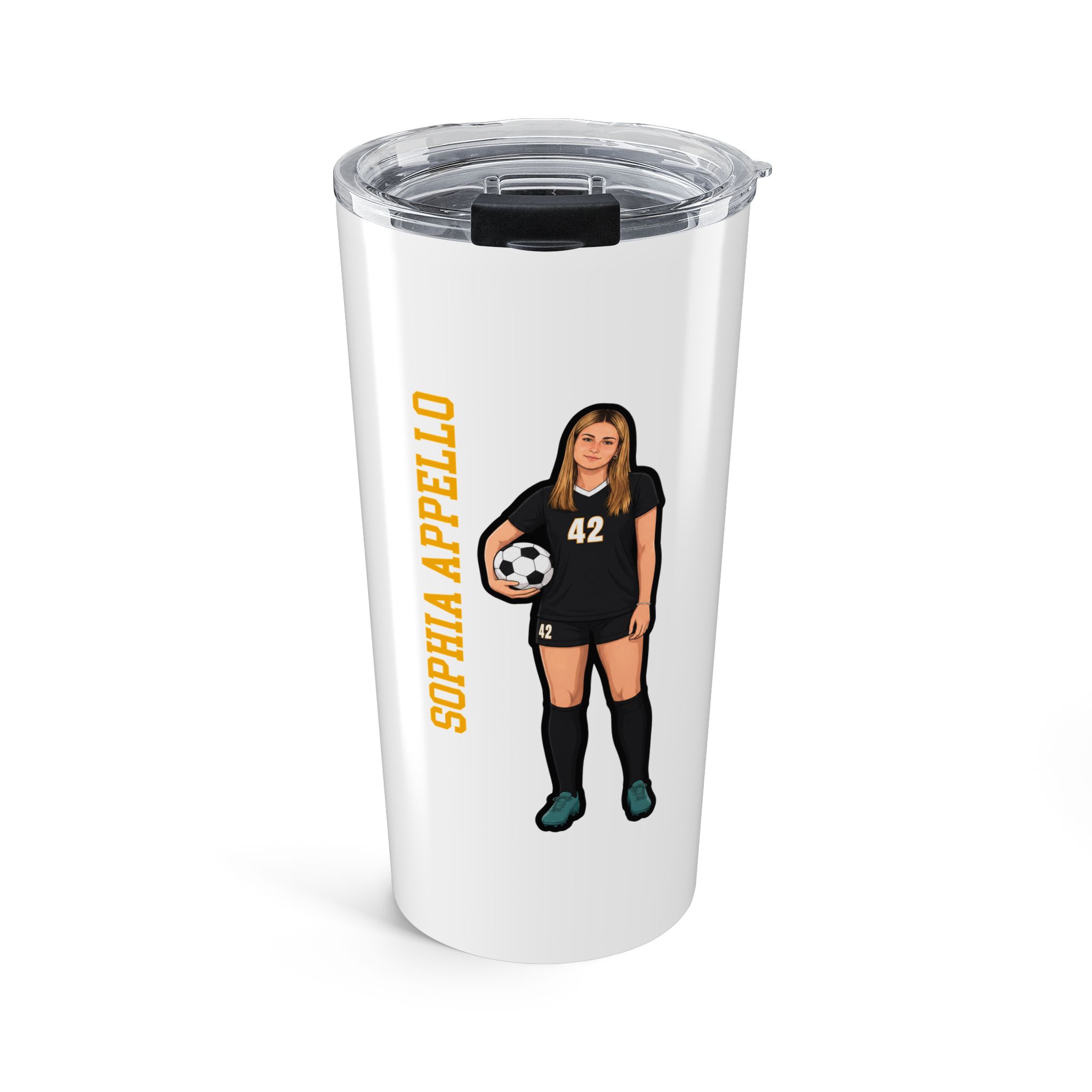 20oz Tumbler — character_name_vertical in Classic