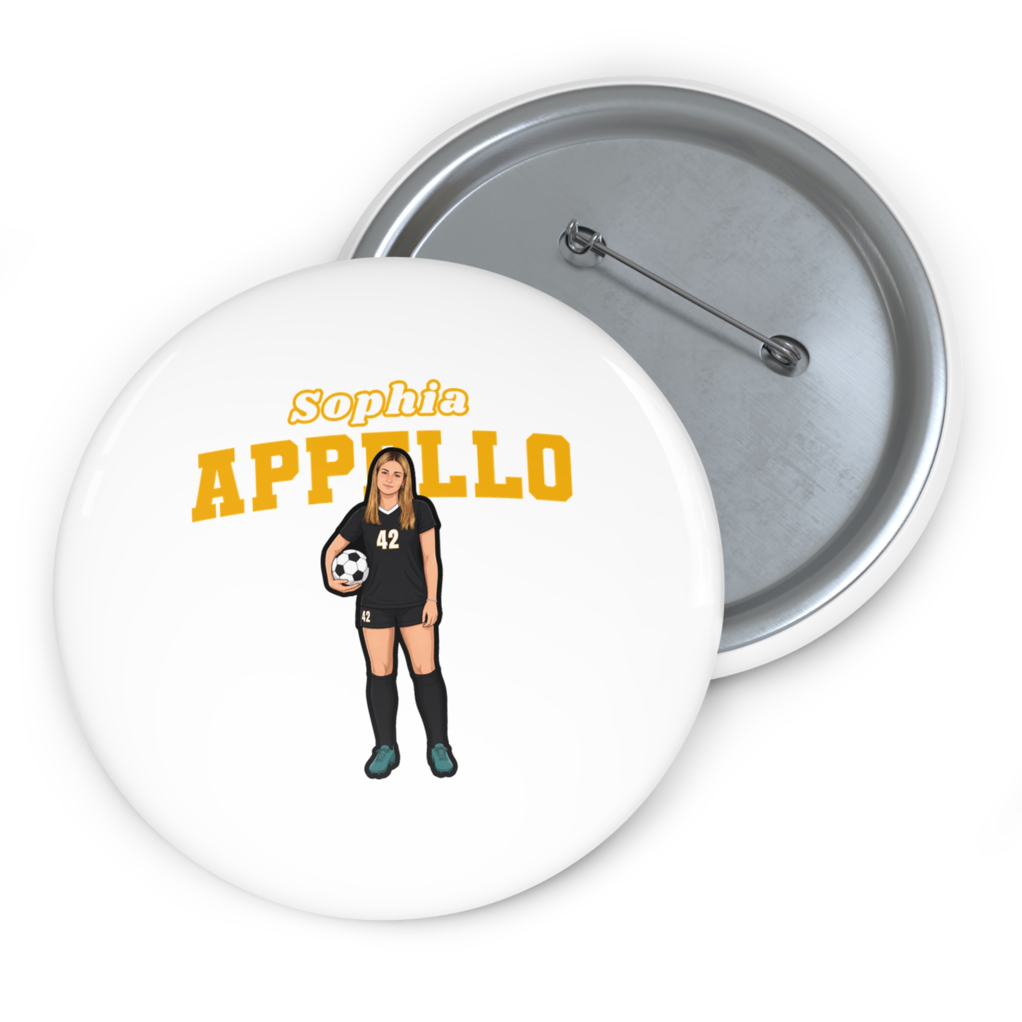 Game Day Pin — character_name_arch in Classic