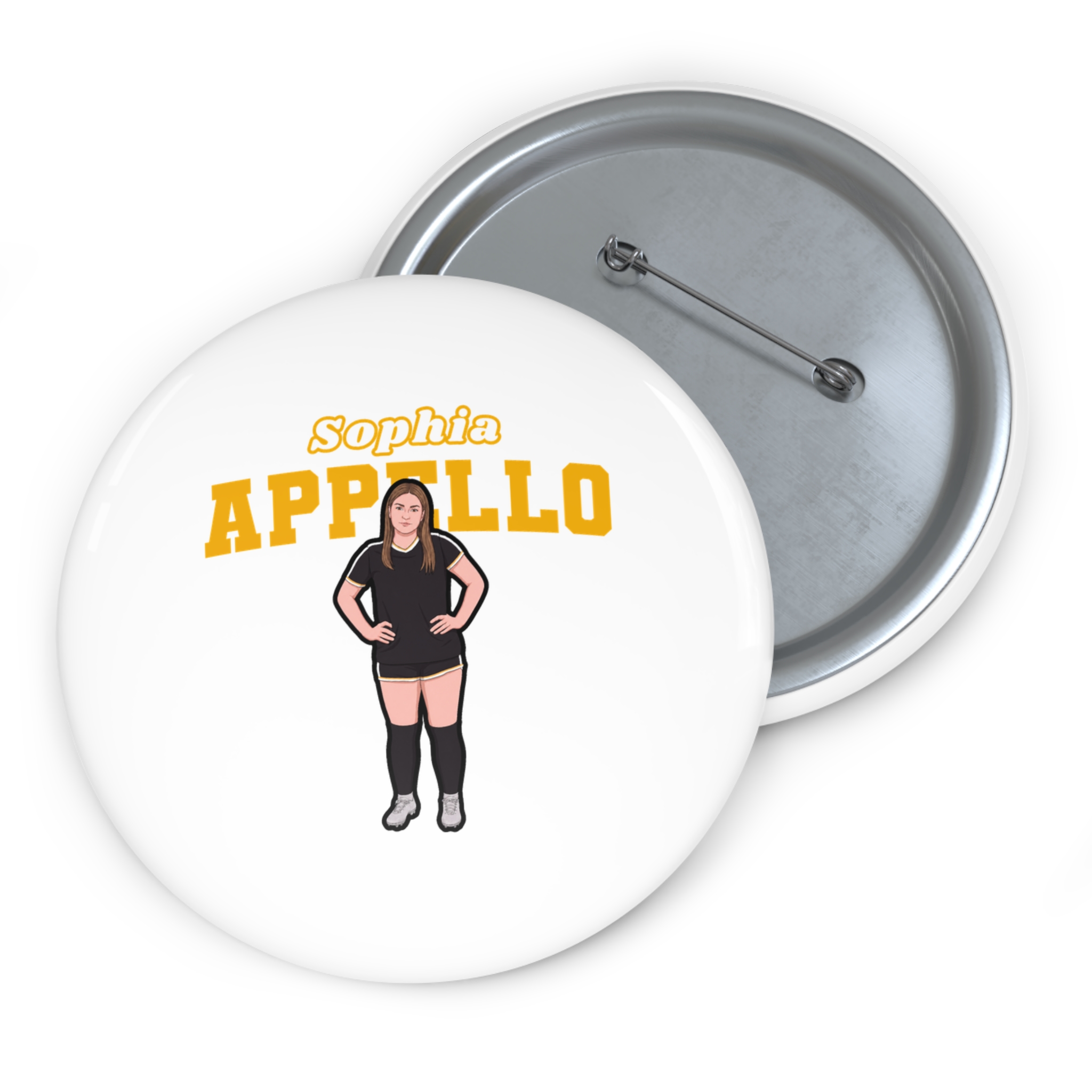 Game Day Pin — character_name_arch in Classic