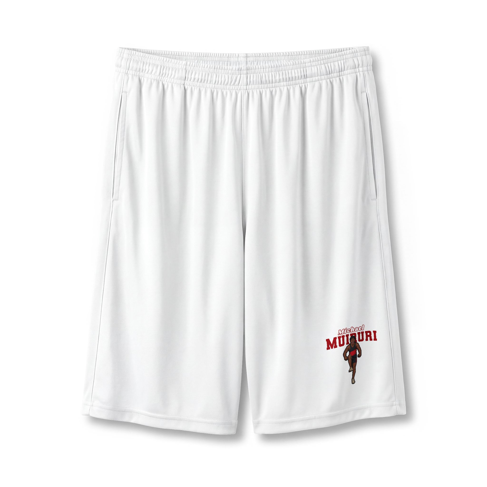 Shorts — character_name_arch in White