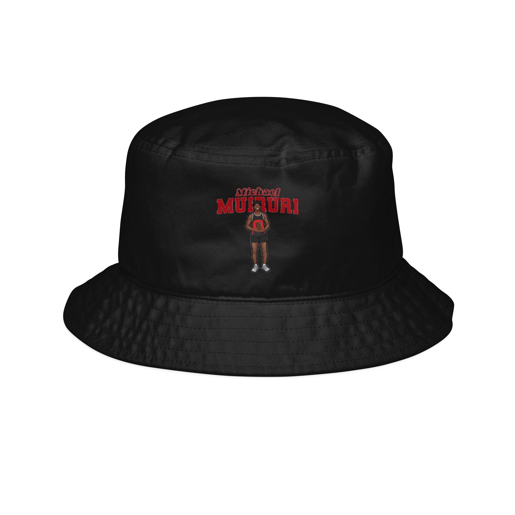Bucket Hat — character_name_arch in Black