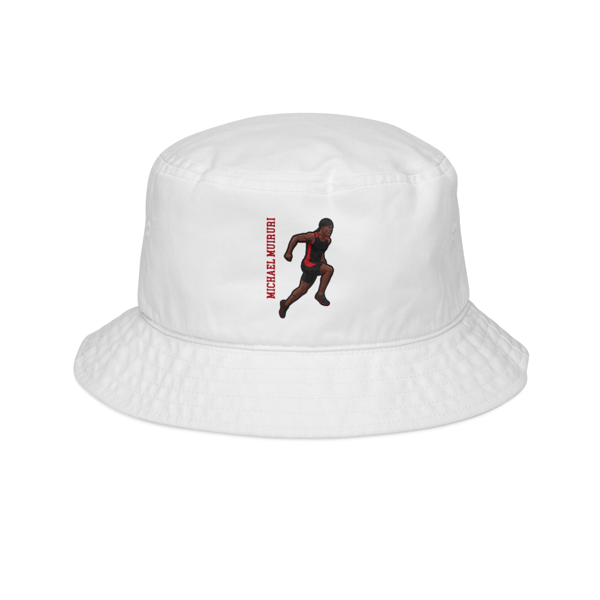Bucket Hat — character_name_vertical in White