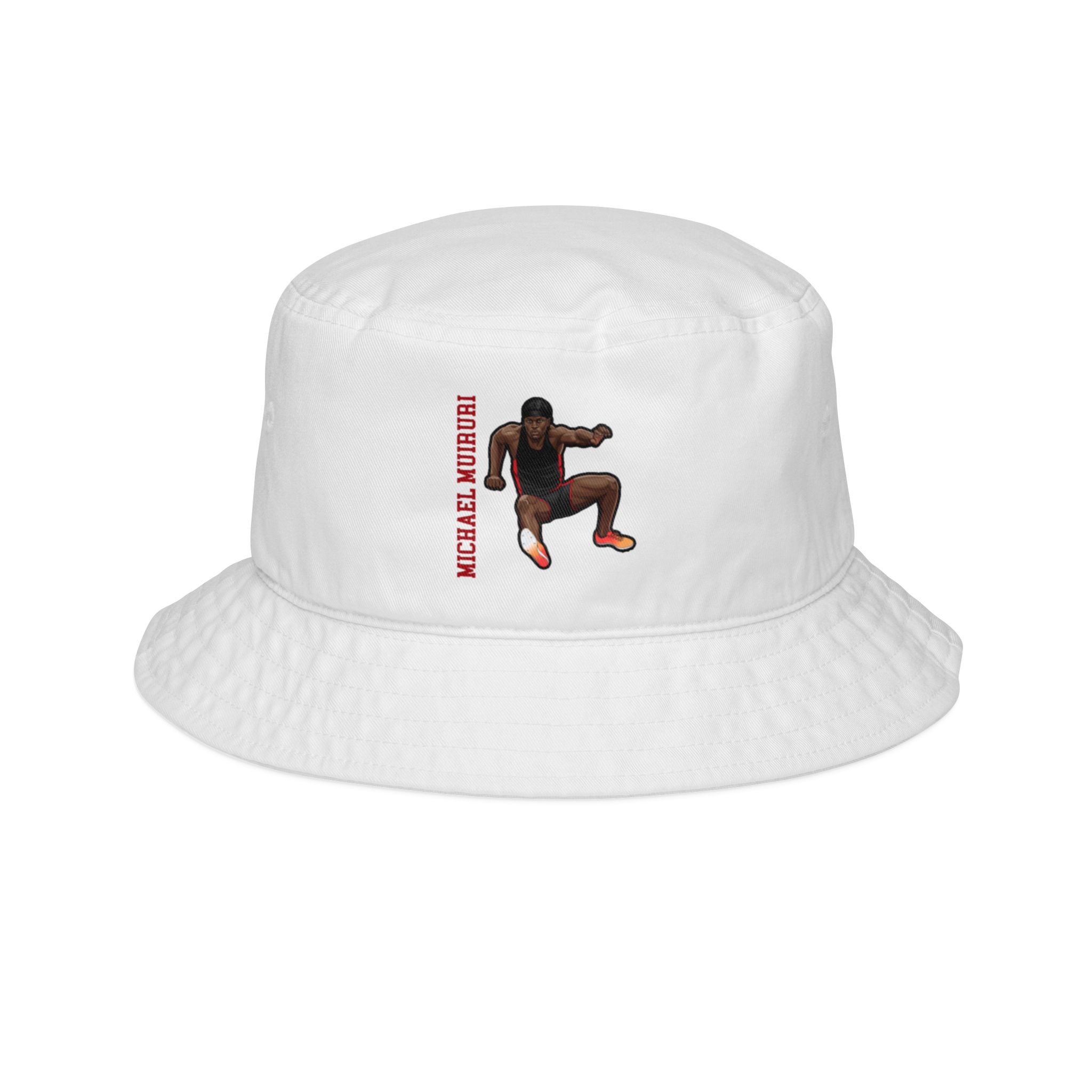 Bucket Hat — character_name_vertical in White