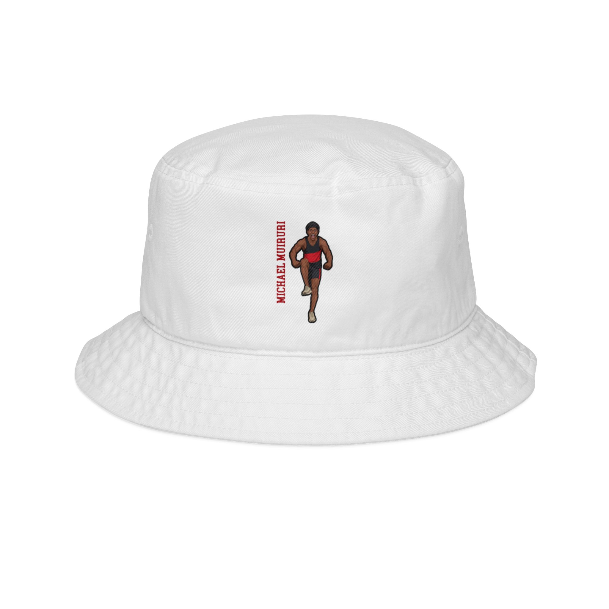 Bucket Hat — character_name_vertical in White