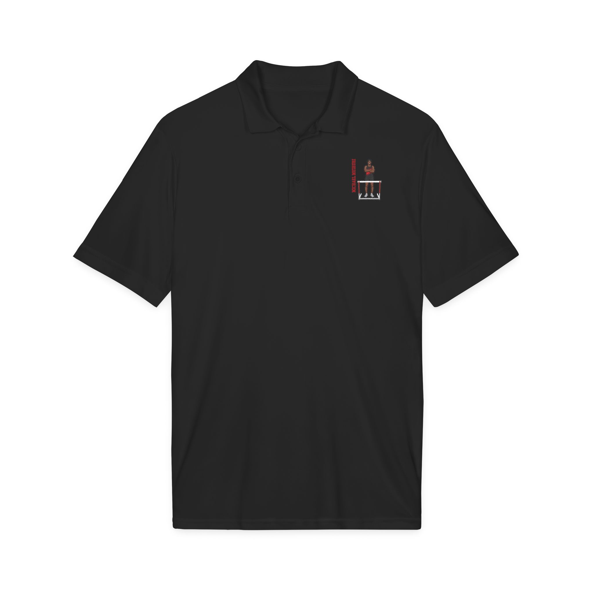 Polo — character_name_vertical in Black