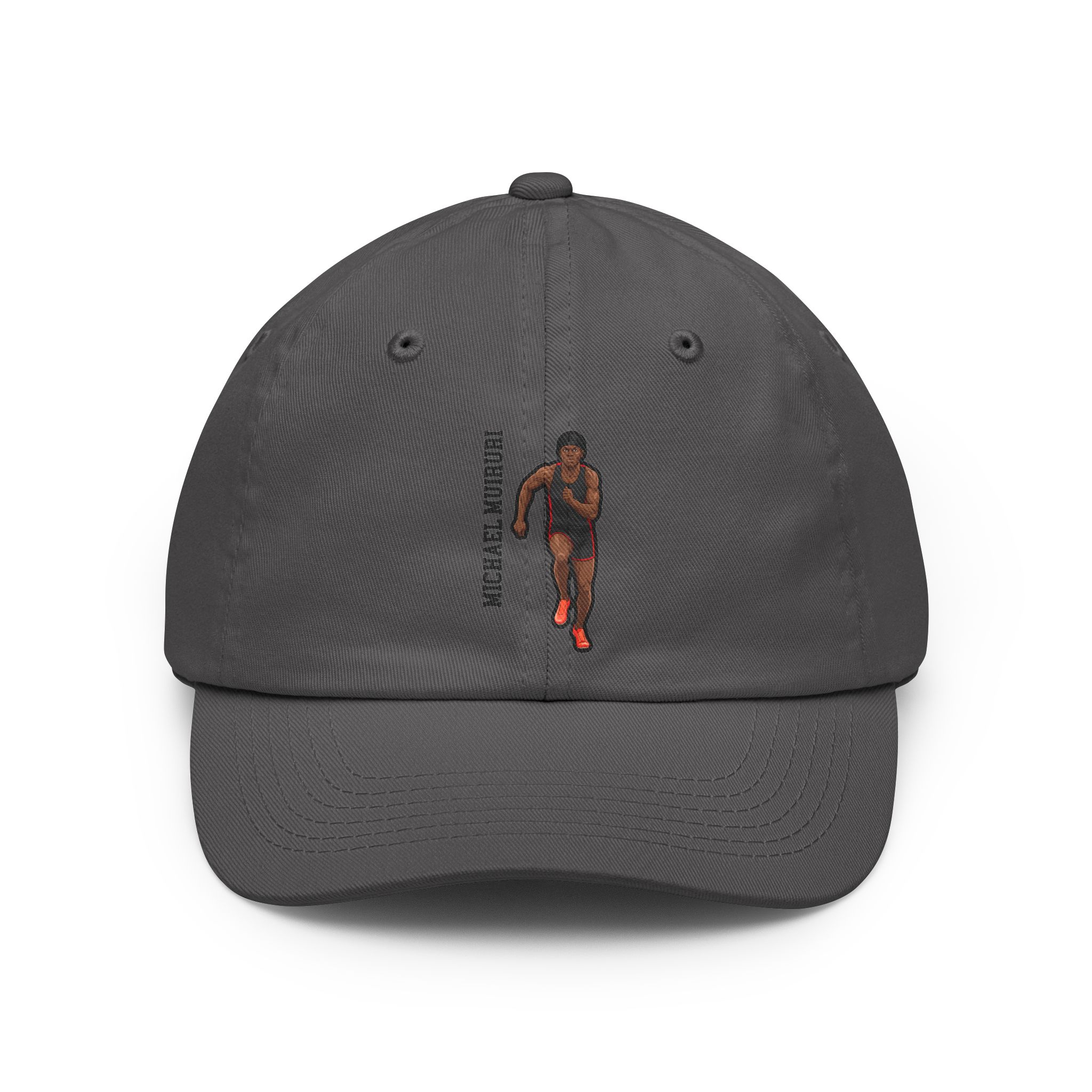 Classic Cap — character_name_vertical in Grey