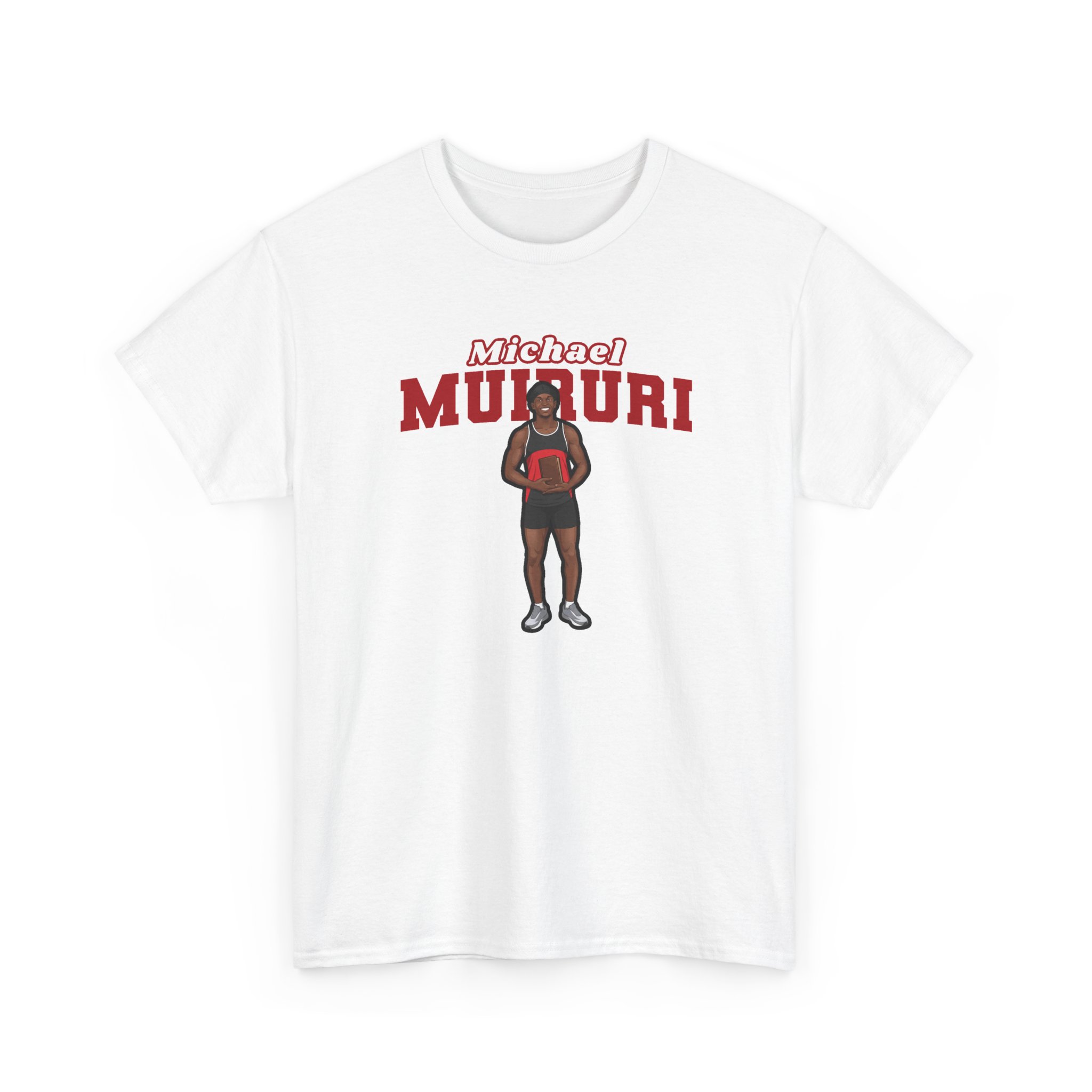 Tee — character_name_arch in White