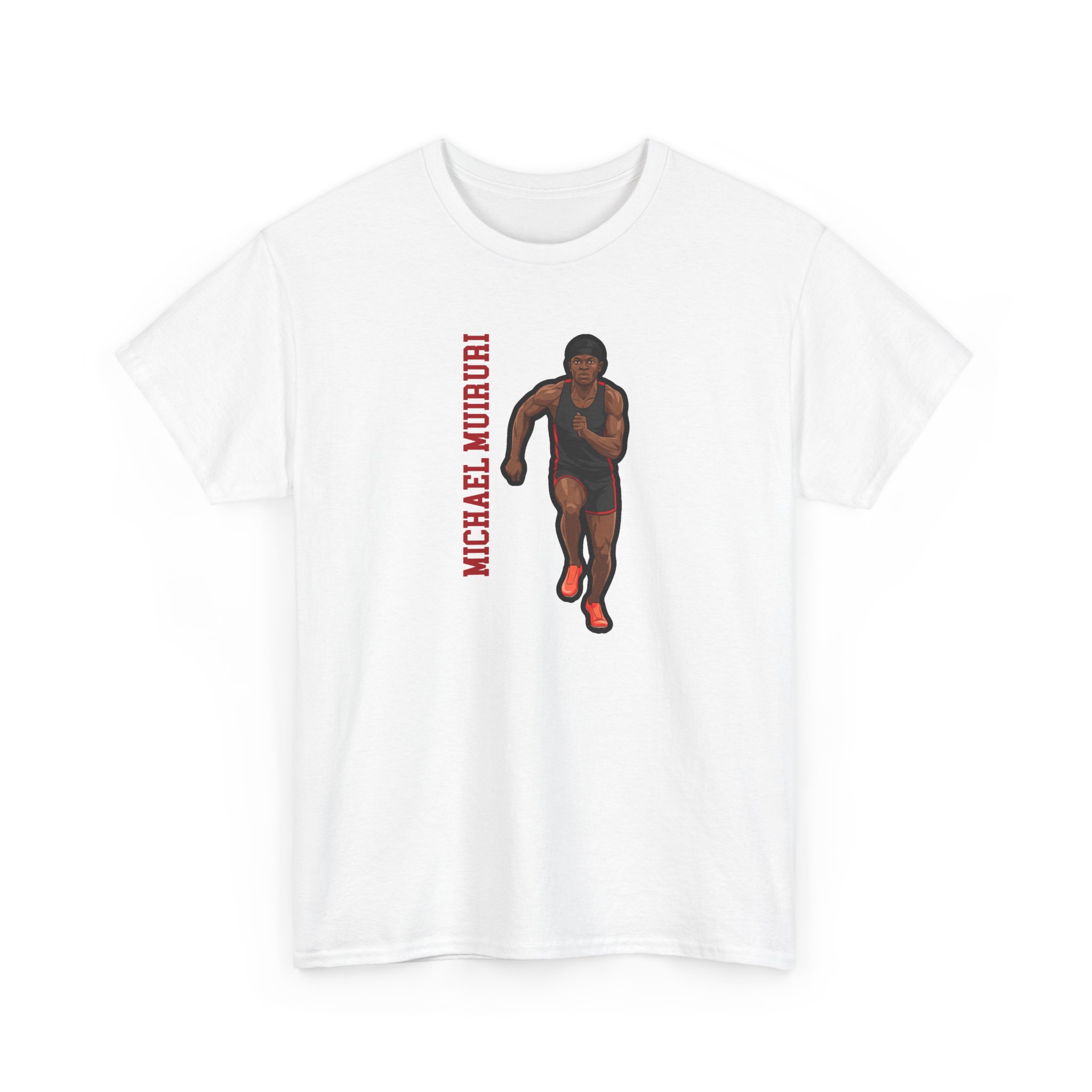 Tee — character_name_vertical in White