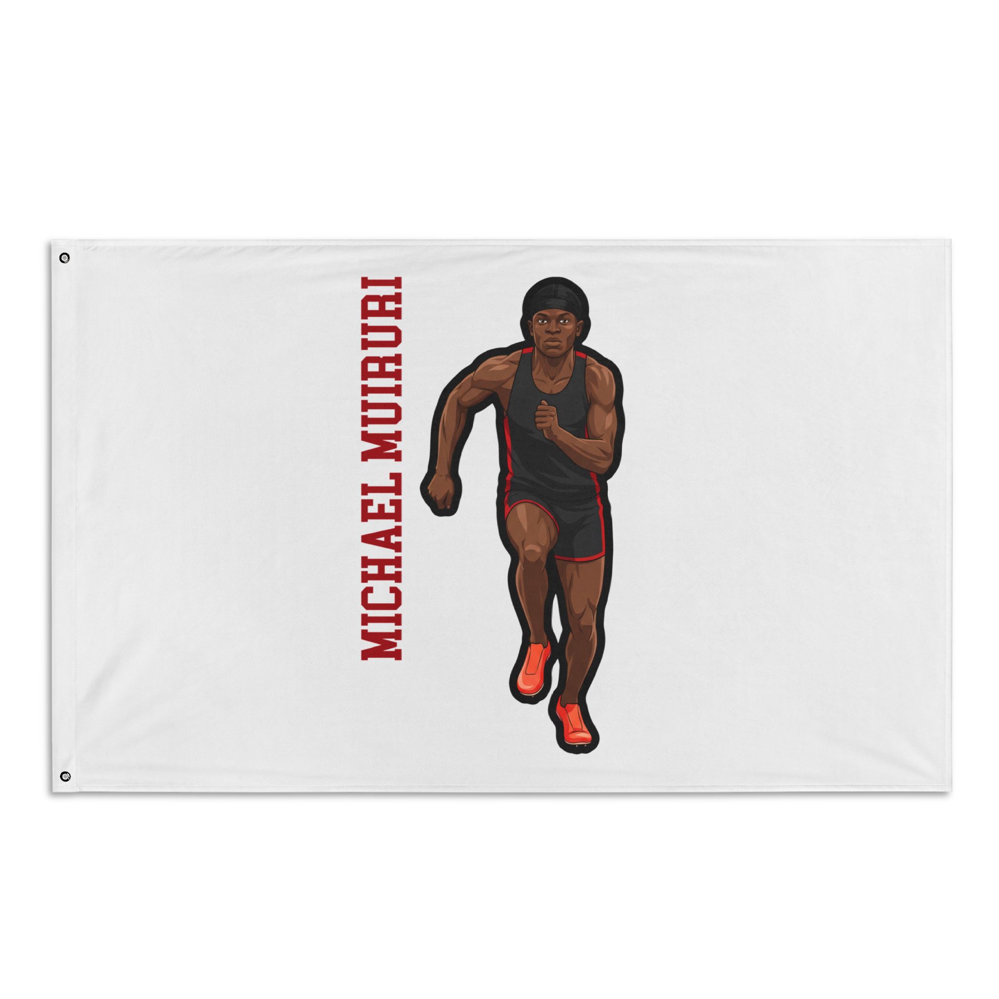 Flag (35 × 56 in) — character_name_vertical in Classic