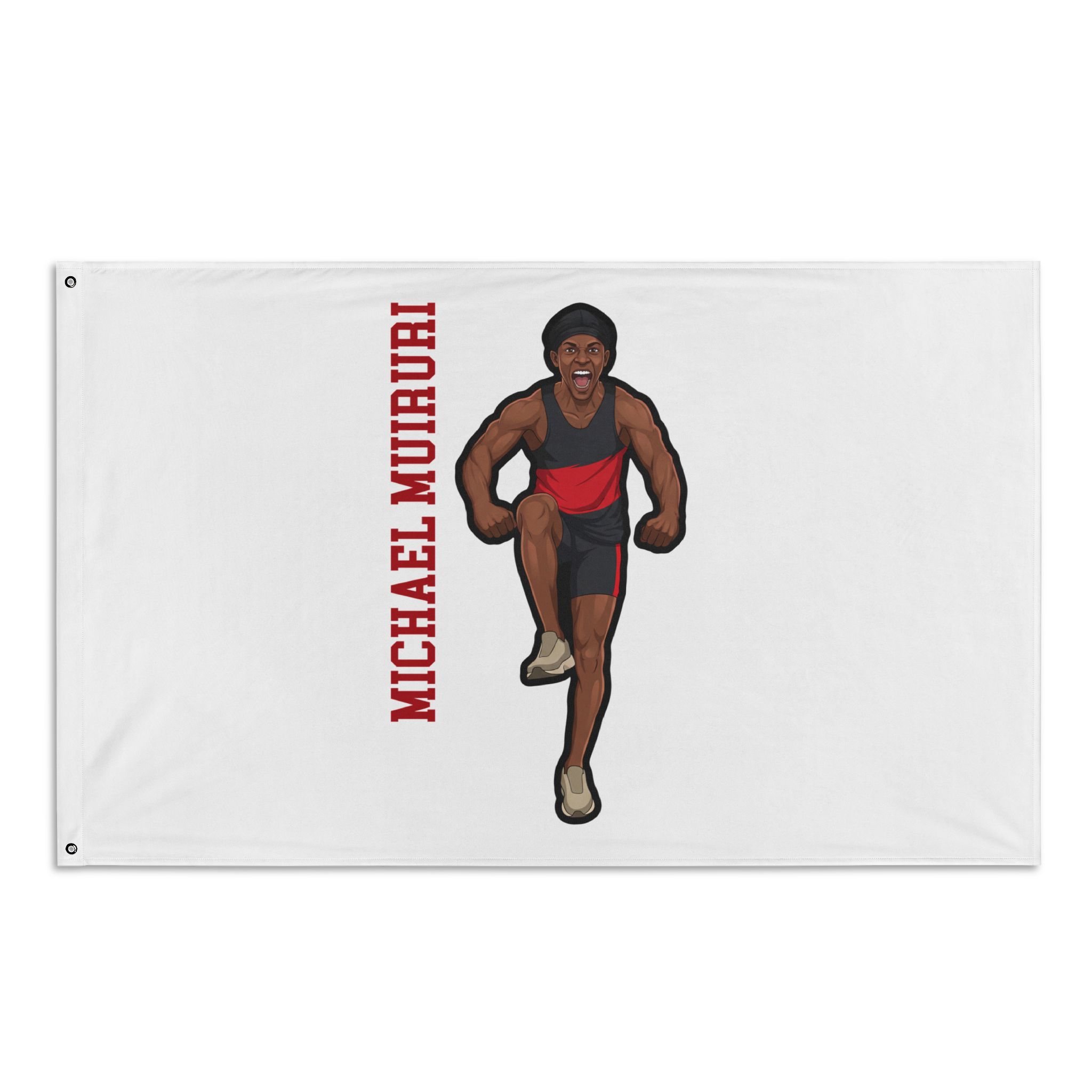 Flag (35 × 56 in) — character_name_vertical in Classic