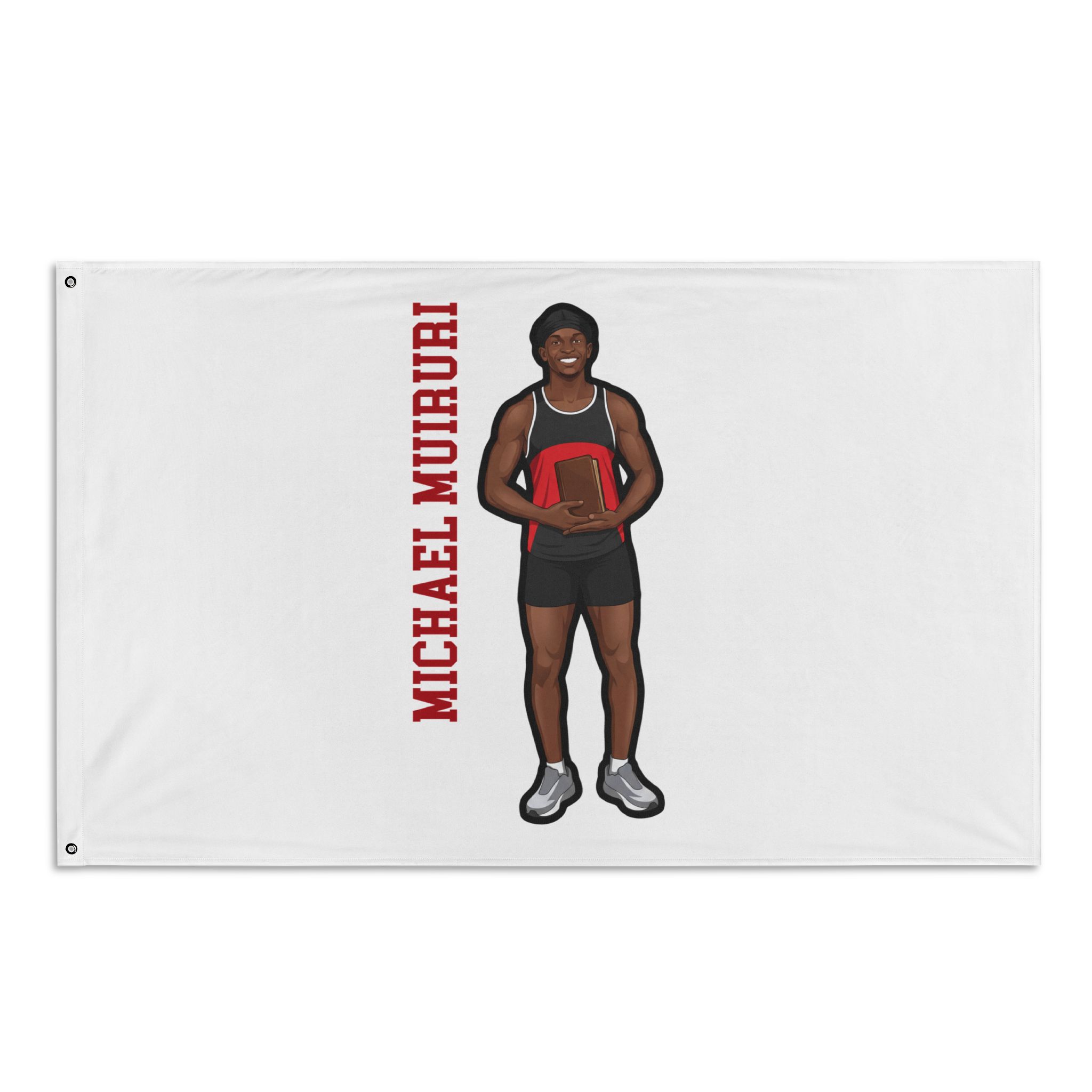 Flag (35 × 56 in) — character_name_vertical in Classic