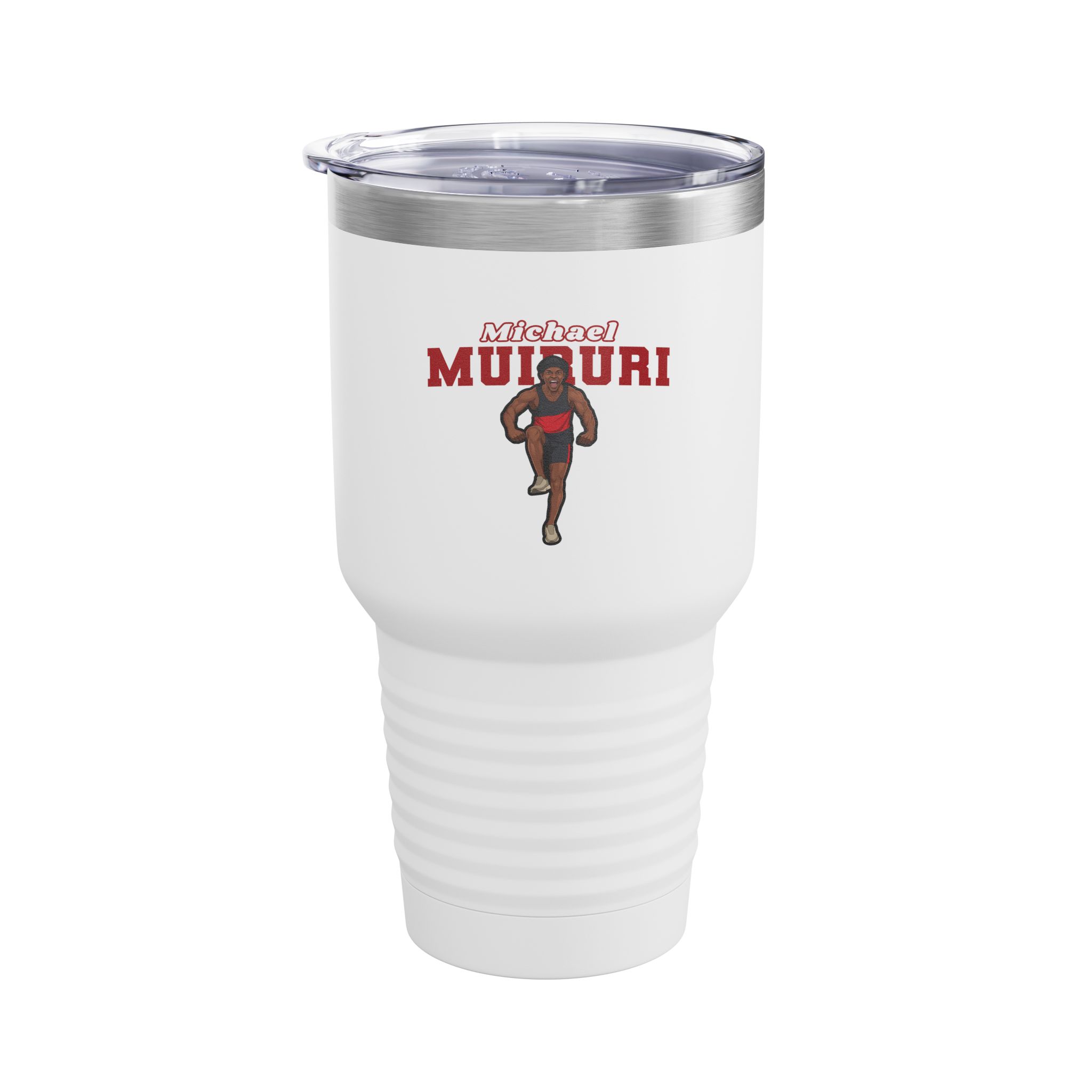 30oz Tumbler — character_name_arch in White