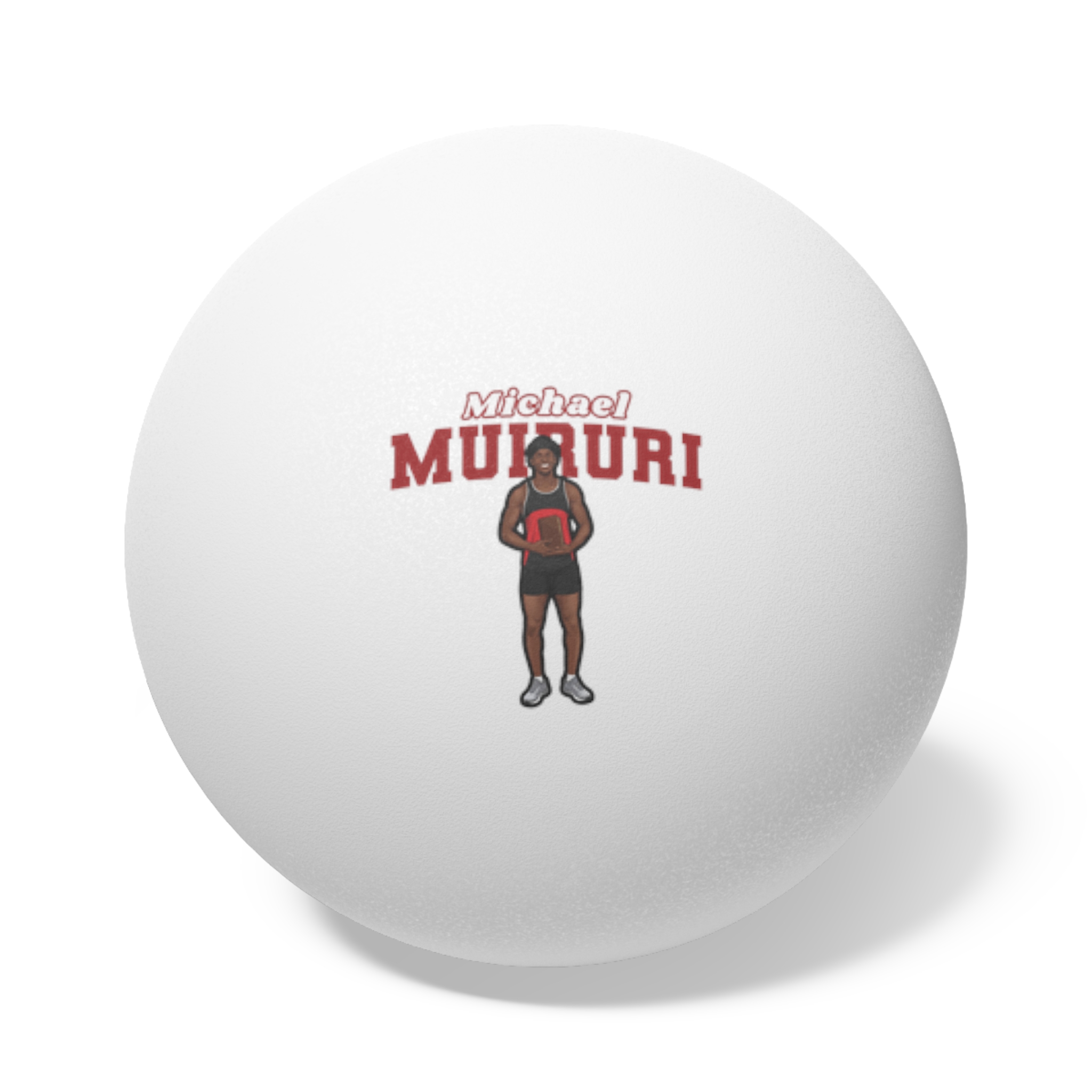 Ping Pong Balls, 6 pcs — character_name_arch in White