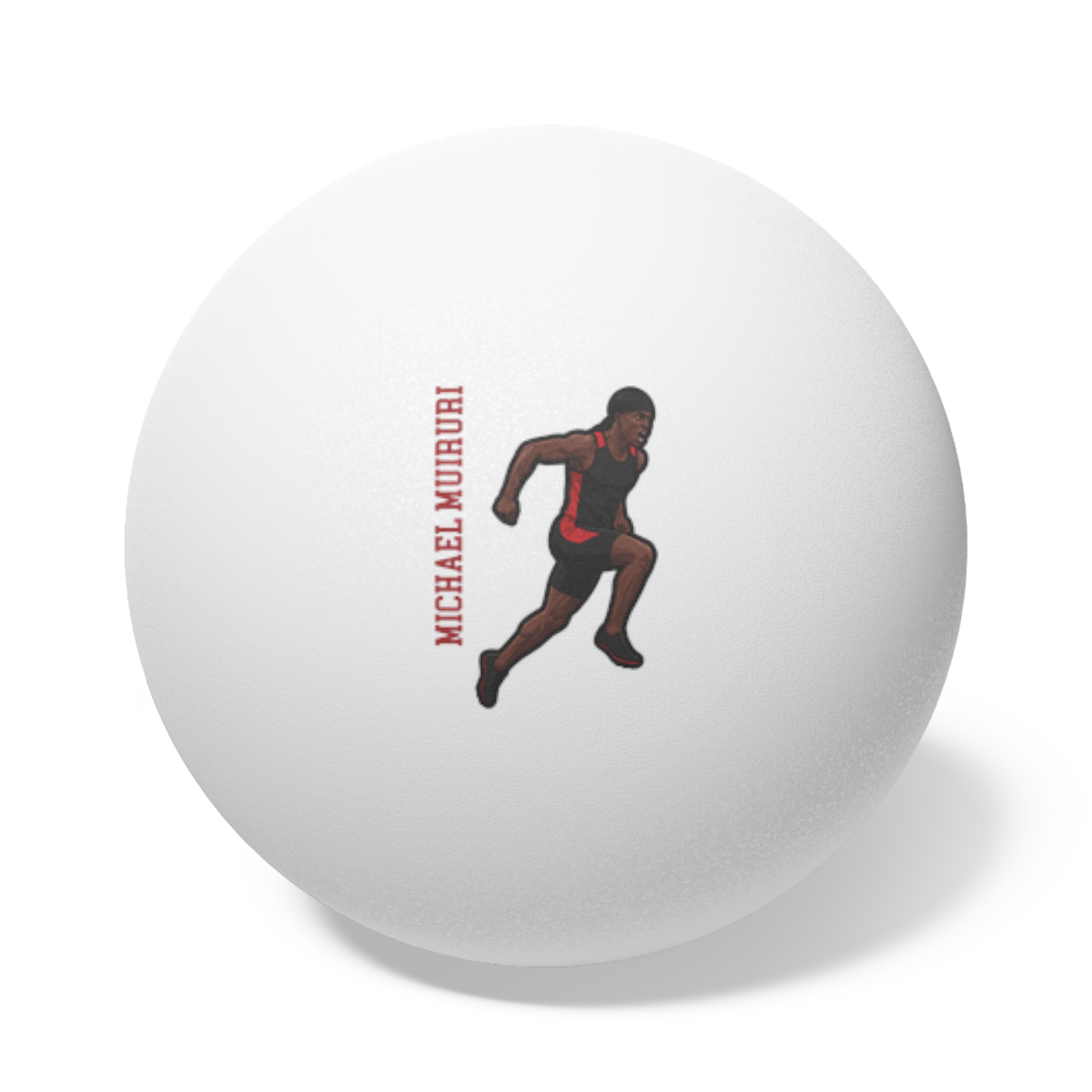 Ping Pong Balls, 6 pcs — character_name_vertical in White