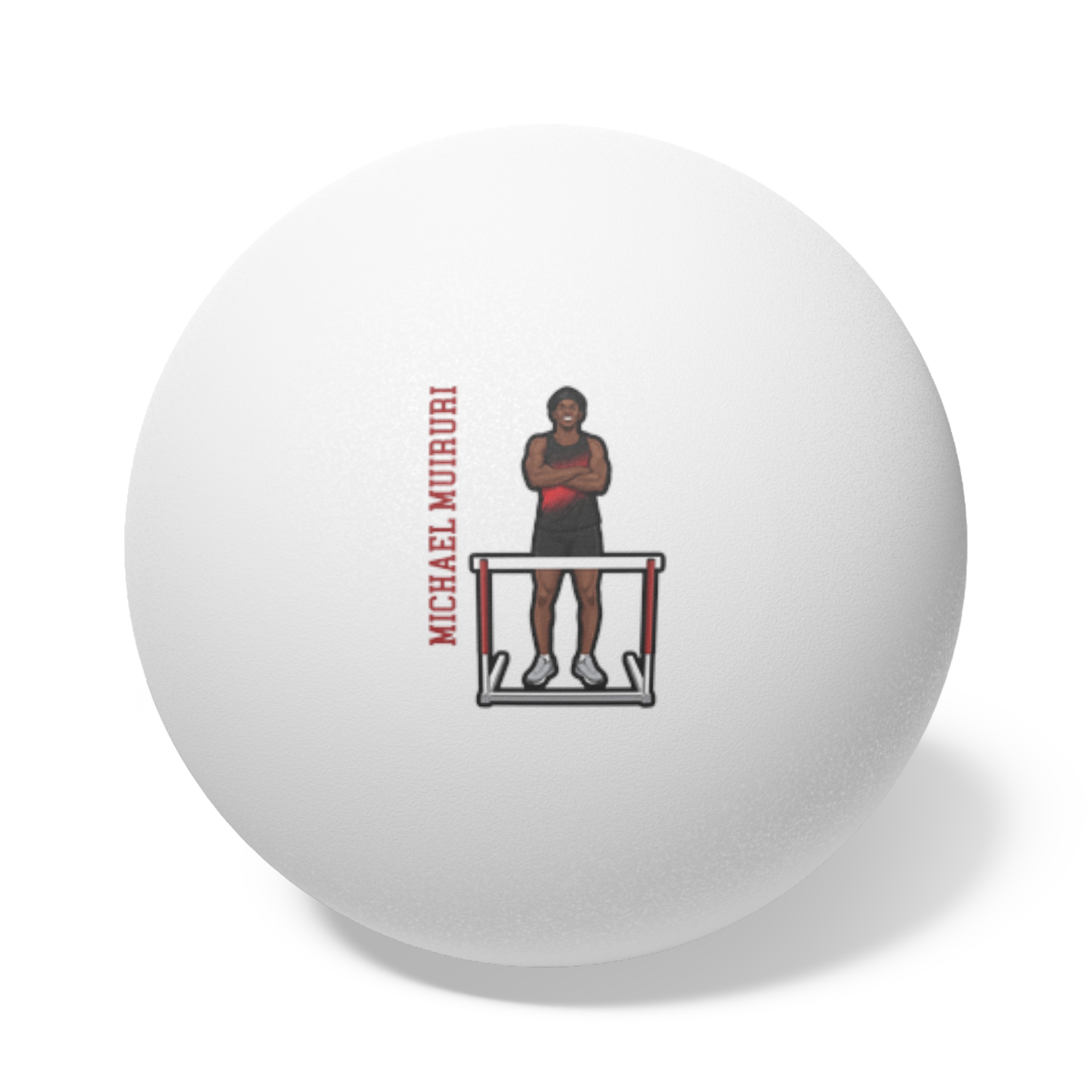 Ping Pong Balls, 6 pcs — character_name_vertical in White