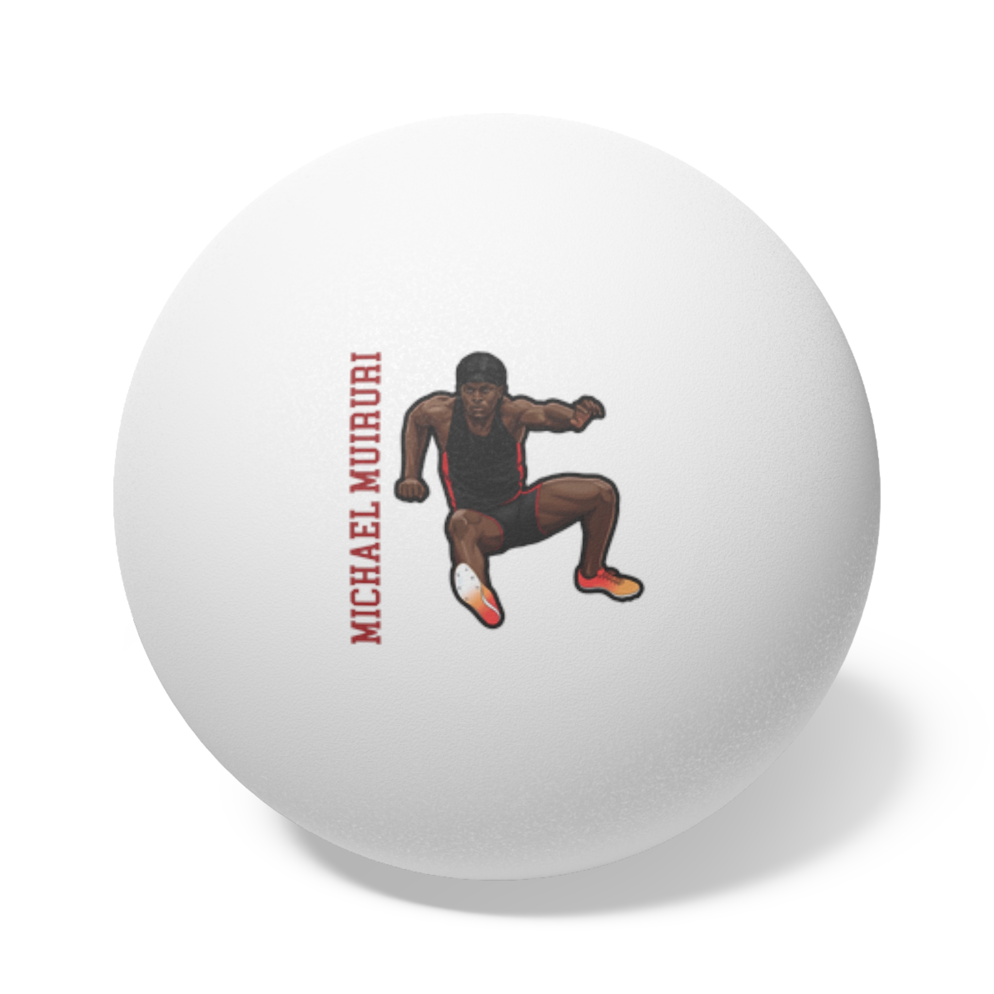 Ping Pong Balls, 6 pcs — character_name_vertical in White
