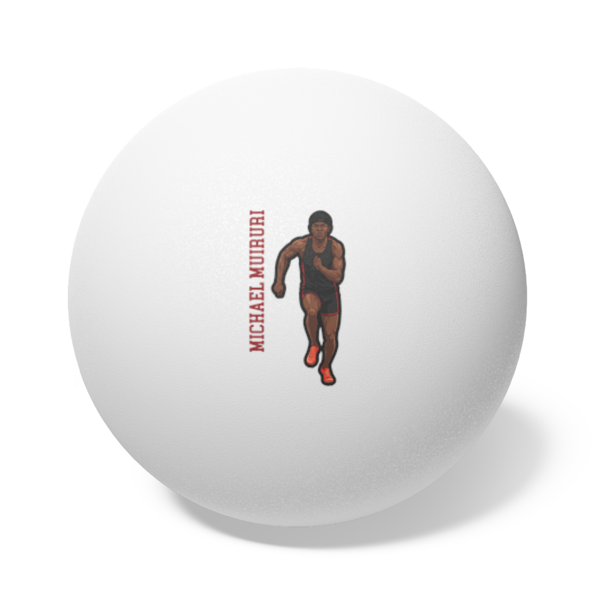 Ping Pong Balls, 6 pcs — character_name_vertical in White