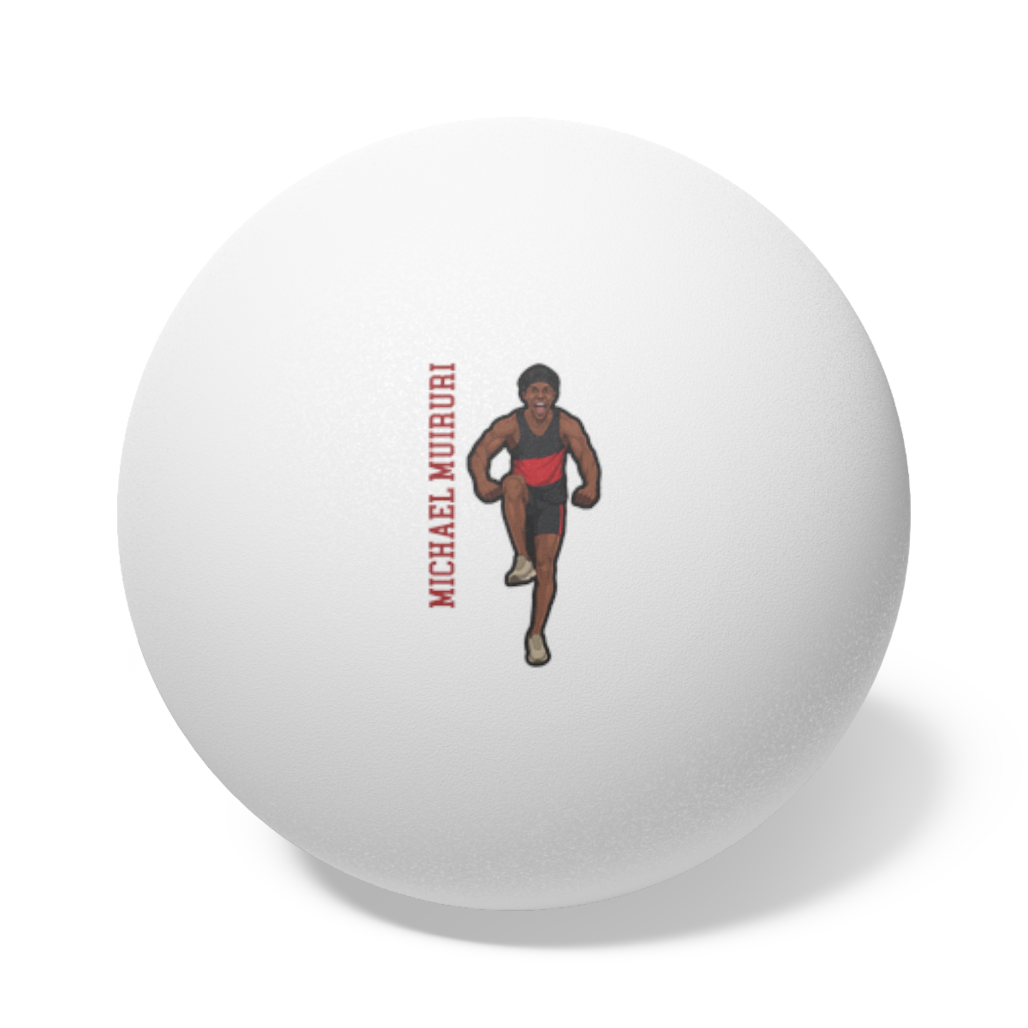 Ping Pong Balls, 6 pcs — character_name_vertical in White