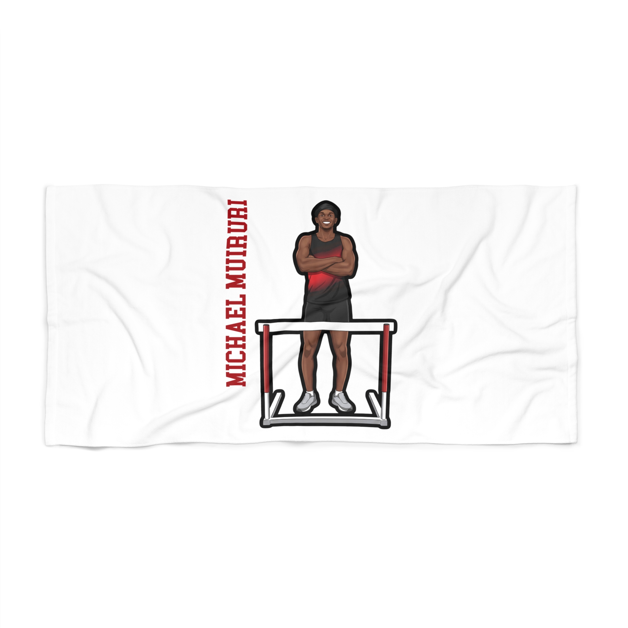 Beach Towel — character_name_vertical in Classic