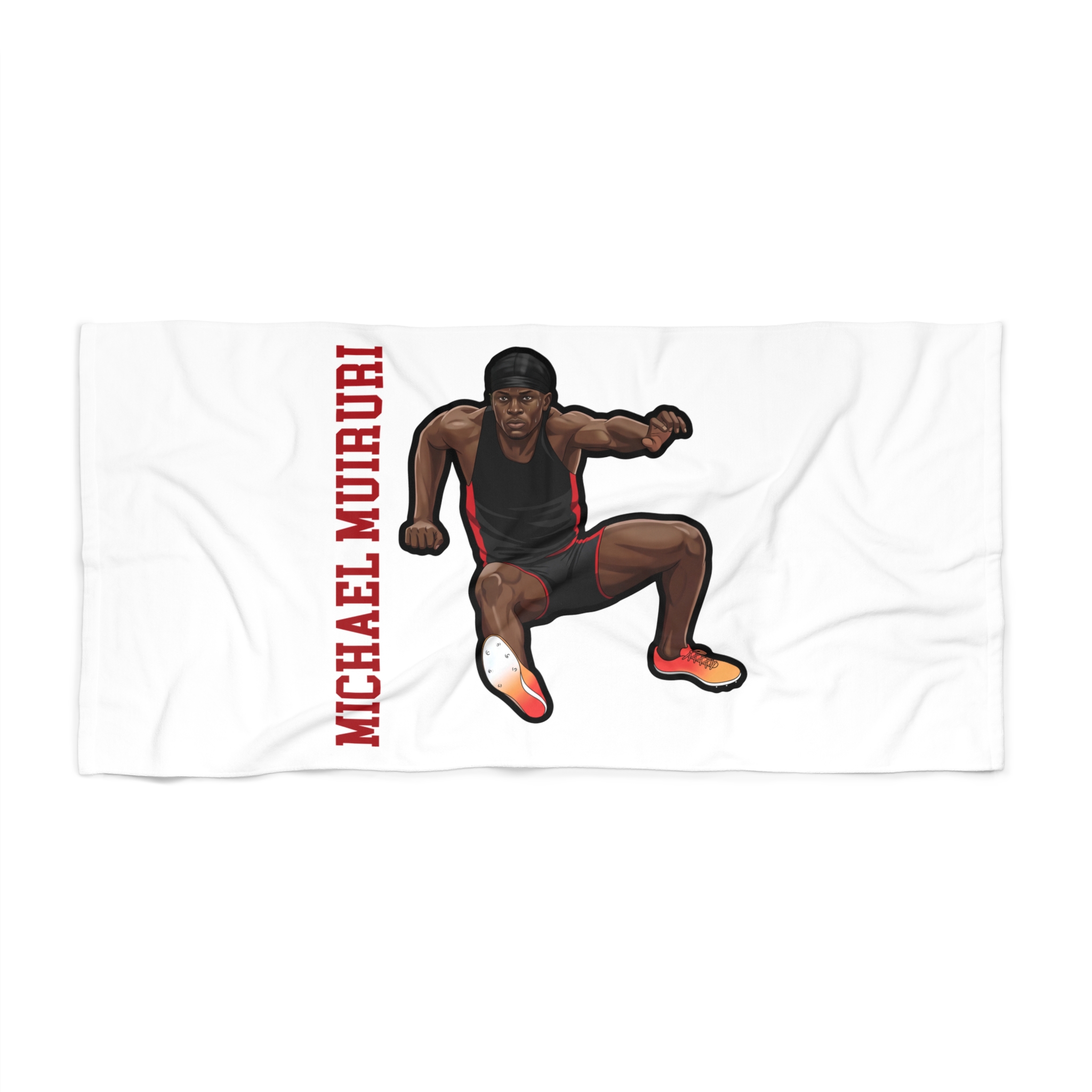 Beach Towel — character_name_vertical in Classic