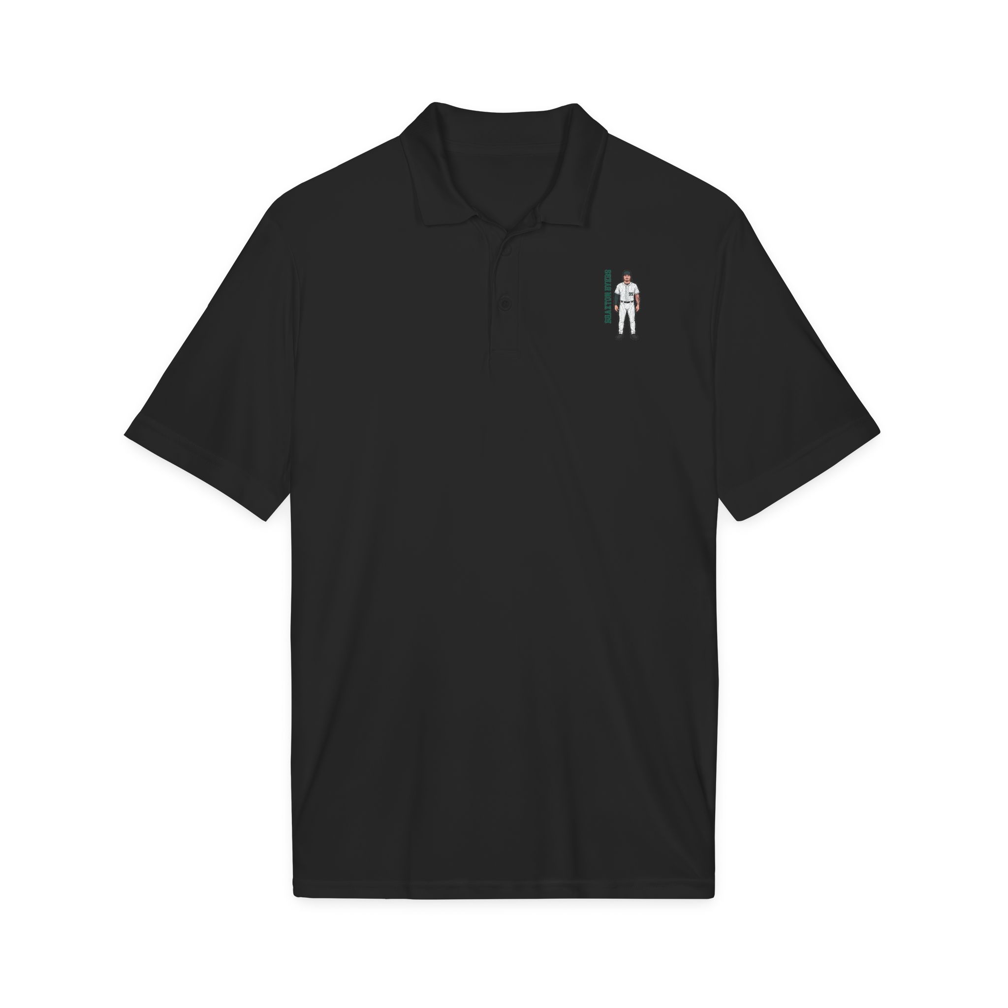 Polo — character_name_vertical in Black