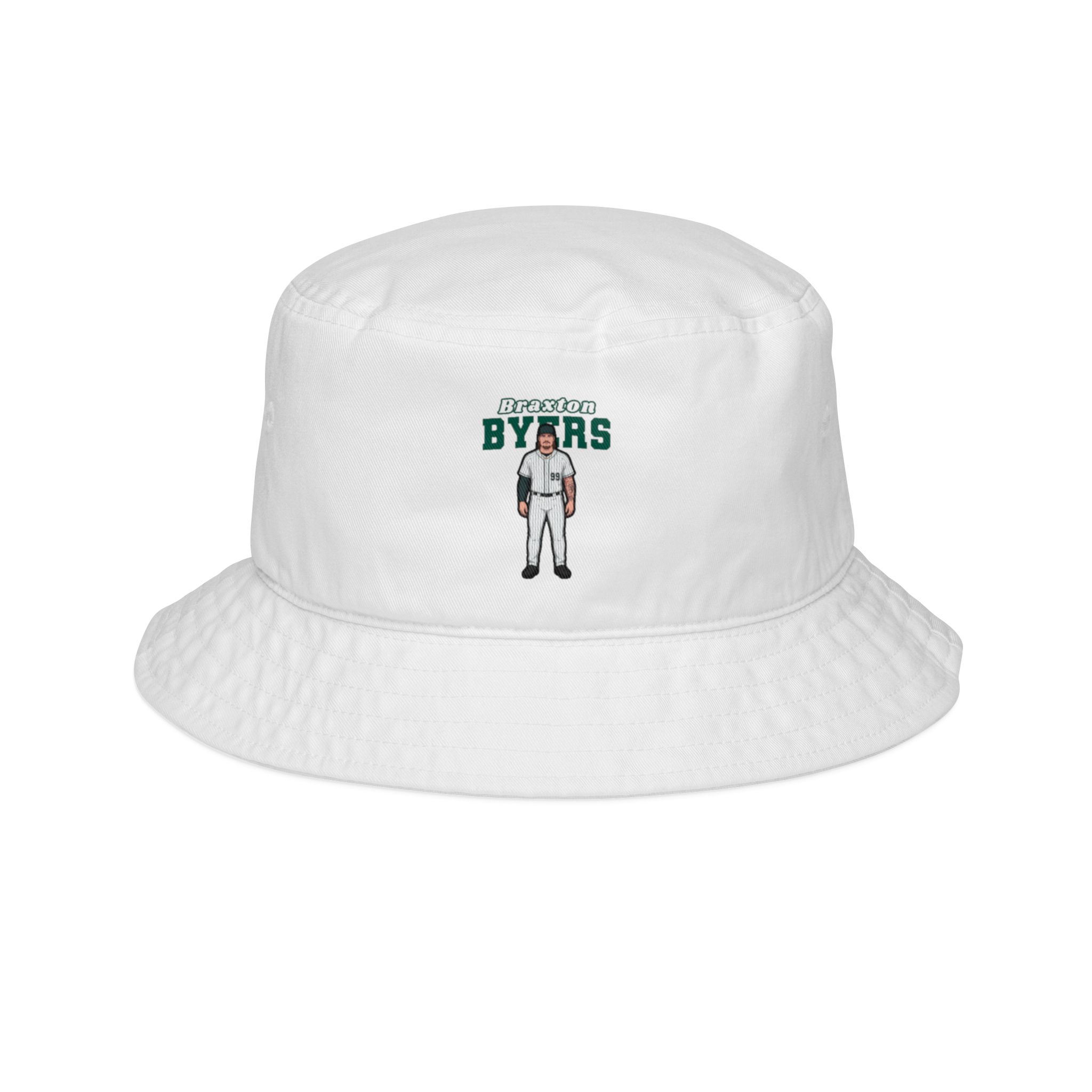 Bucket Hat — character_name_arch in White