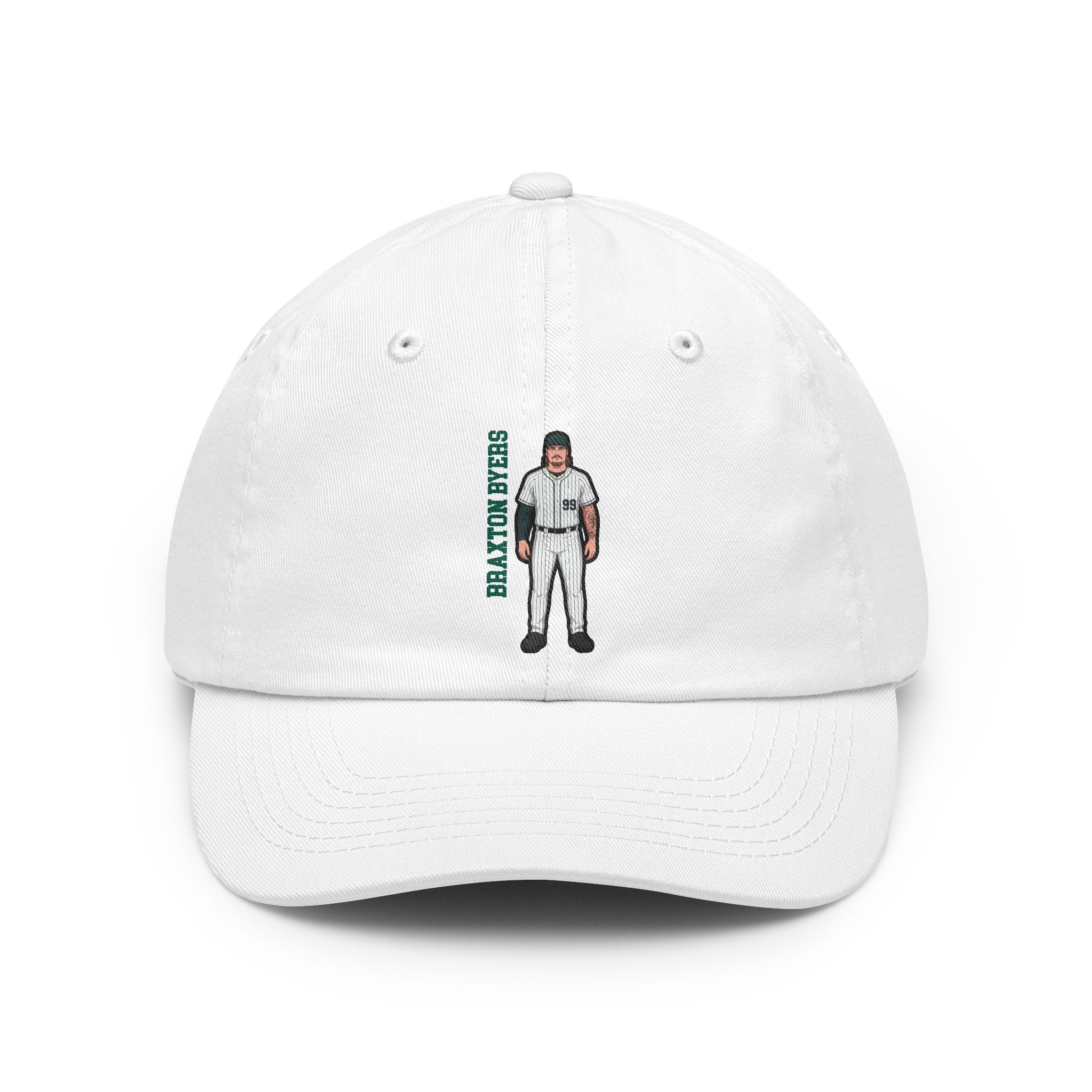 Classic Cap — character_name_vertical in White