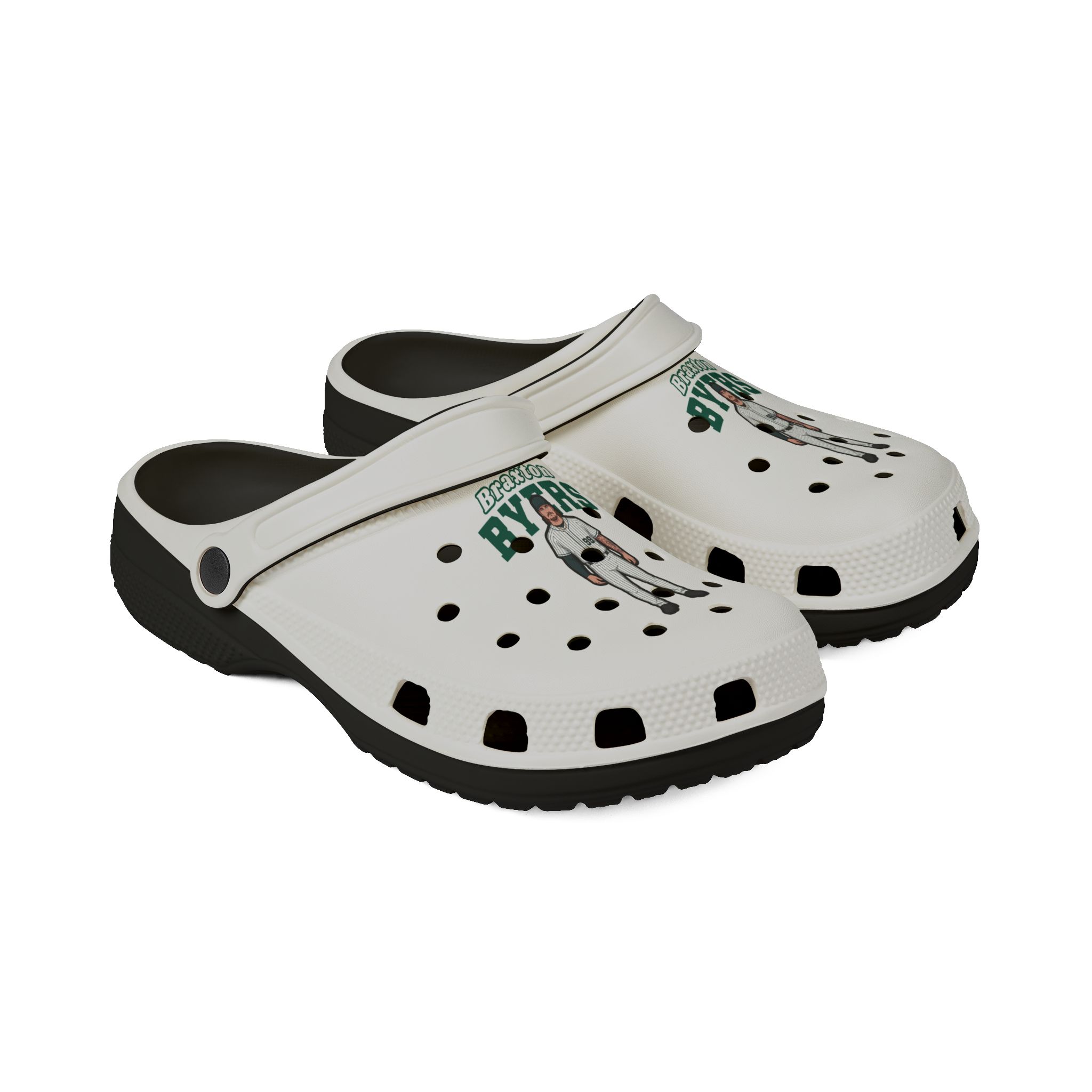 Rubber Clogs — character_name_arch in Black
