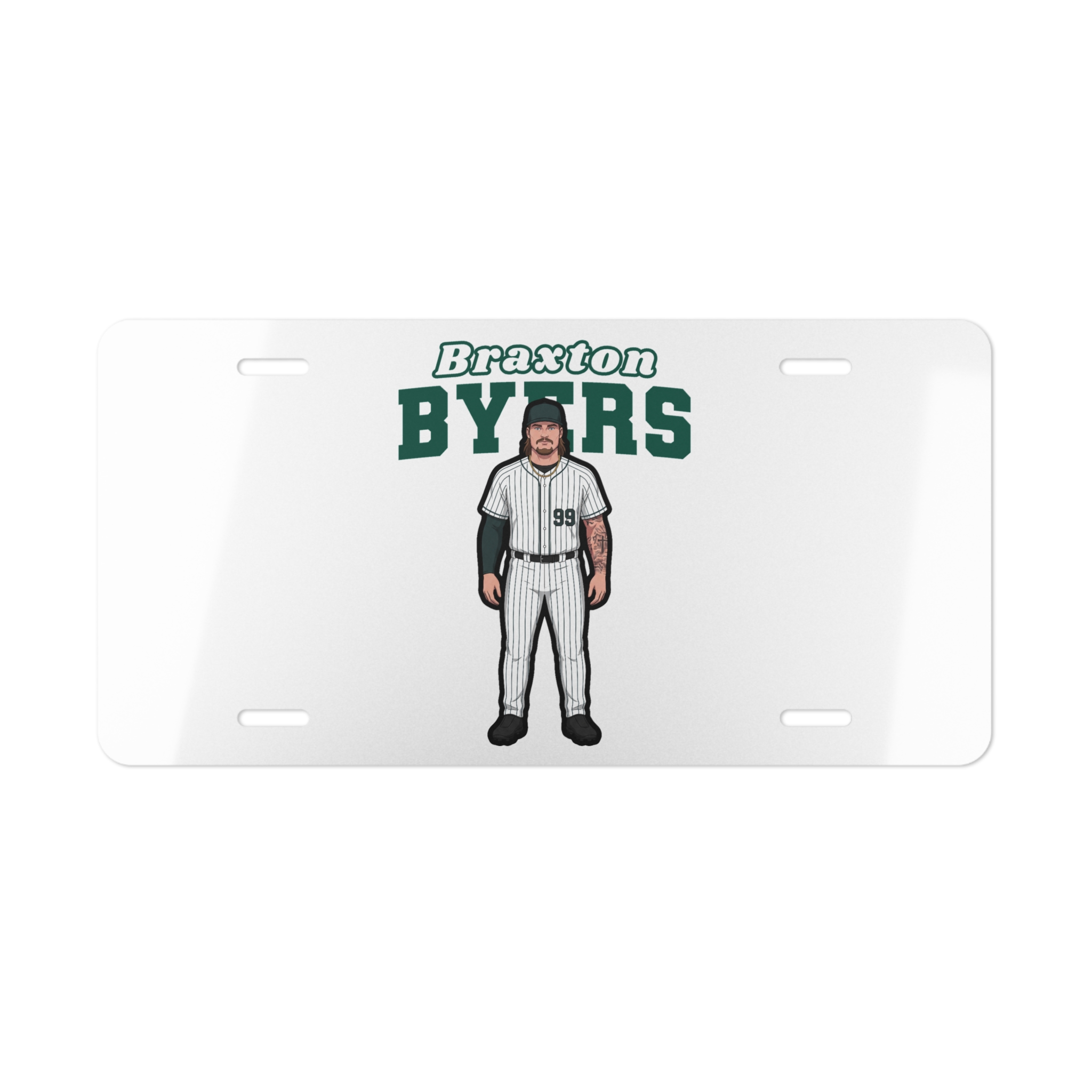 License Plate — character_name_arch in Classic