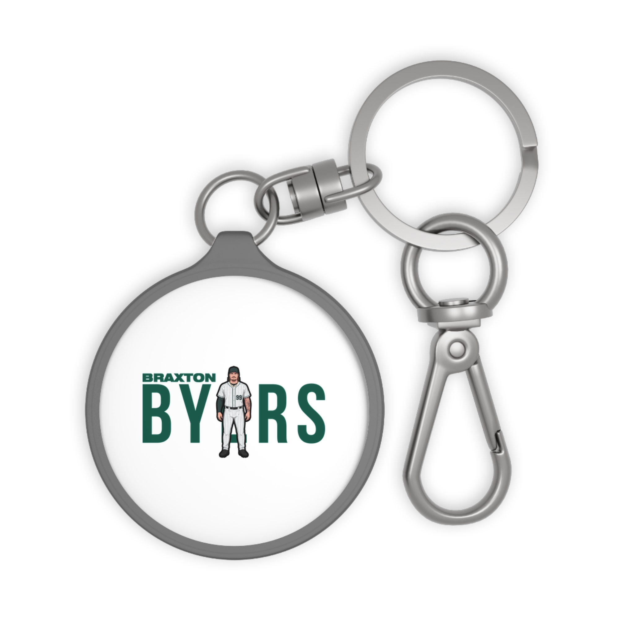 Keychain — character_player_name in Grey