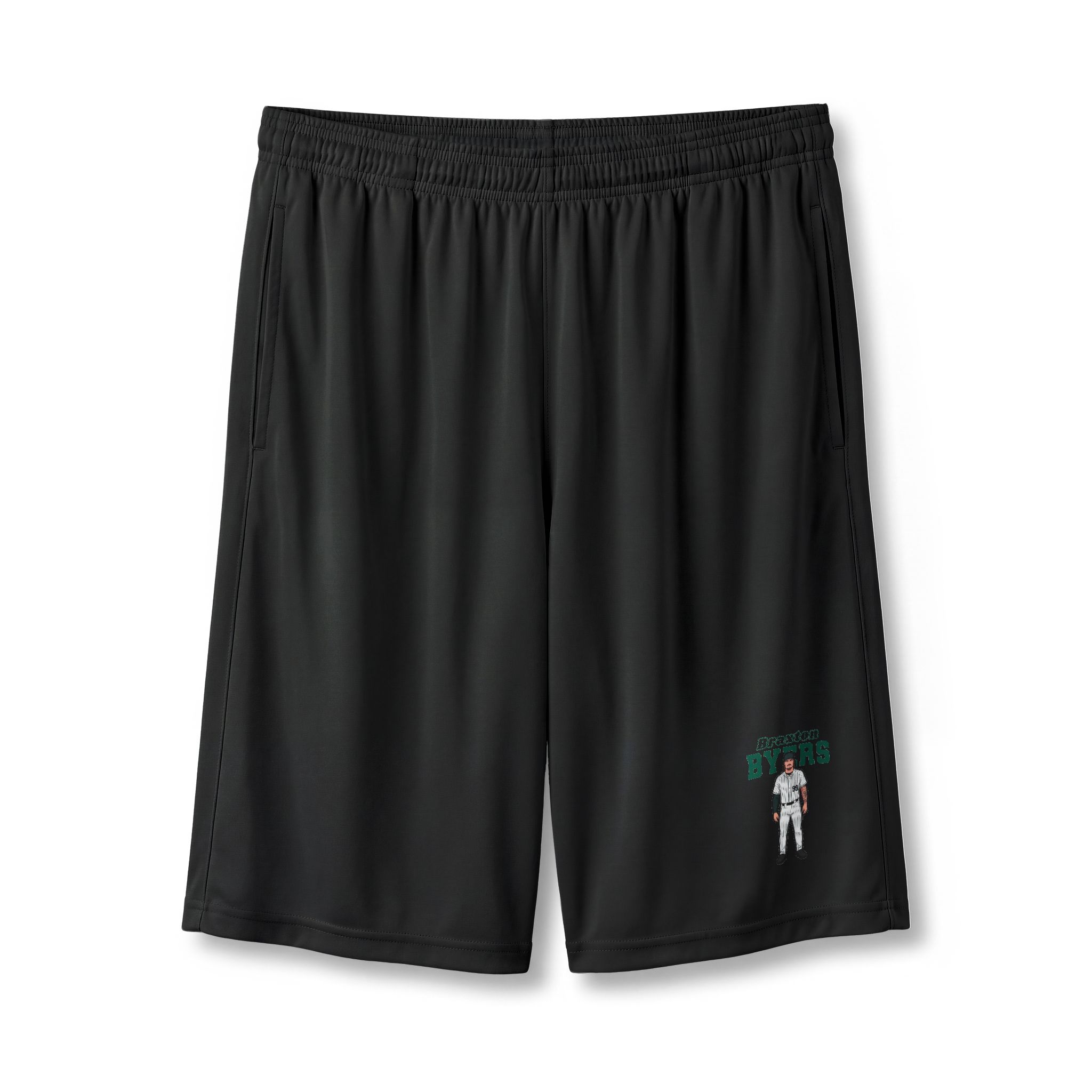 Shorts — character_name_arch in Black