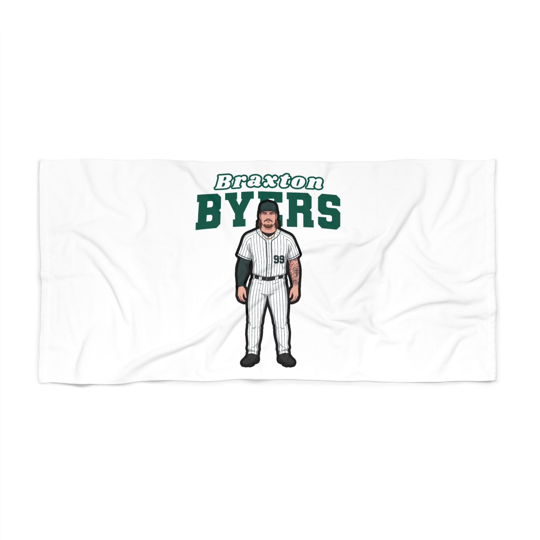 Beach Towel — character_name_arch in Classic