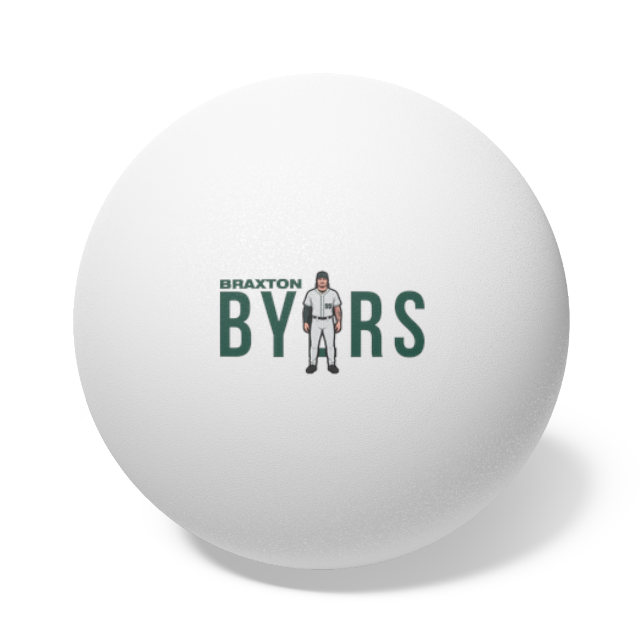 Ping Pong Balls, 6 pcs — character_player_name in White
