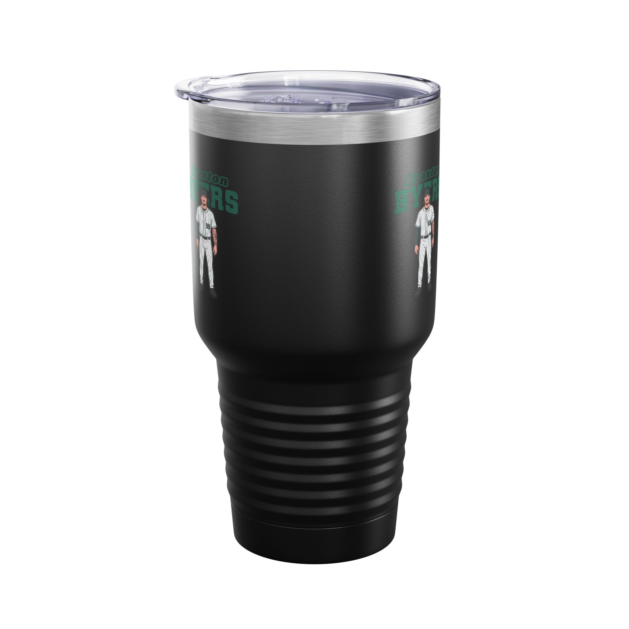 30oz Tumbler — character_name_arch in Black