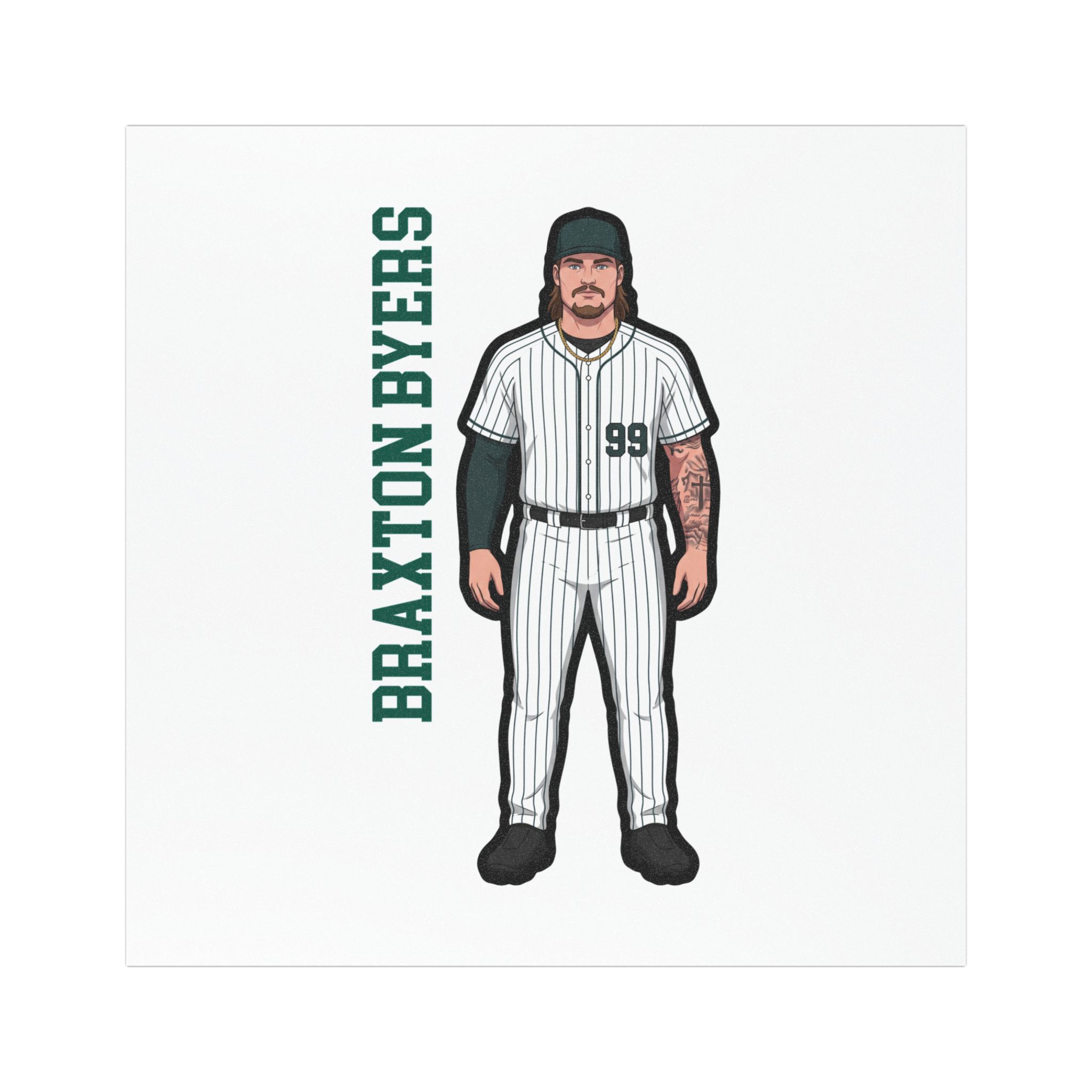 Car Magnets — character_name_vertical in Classic