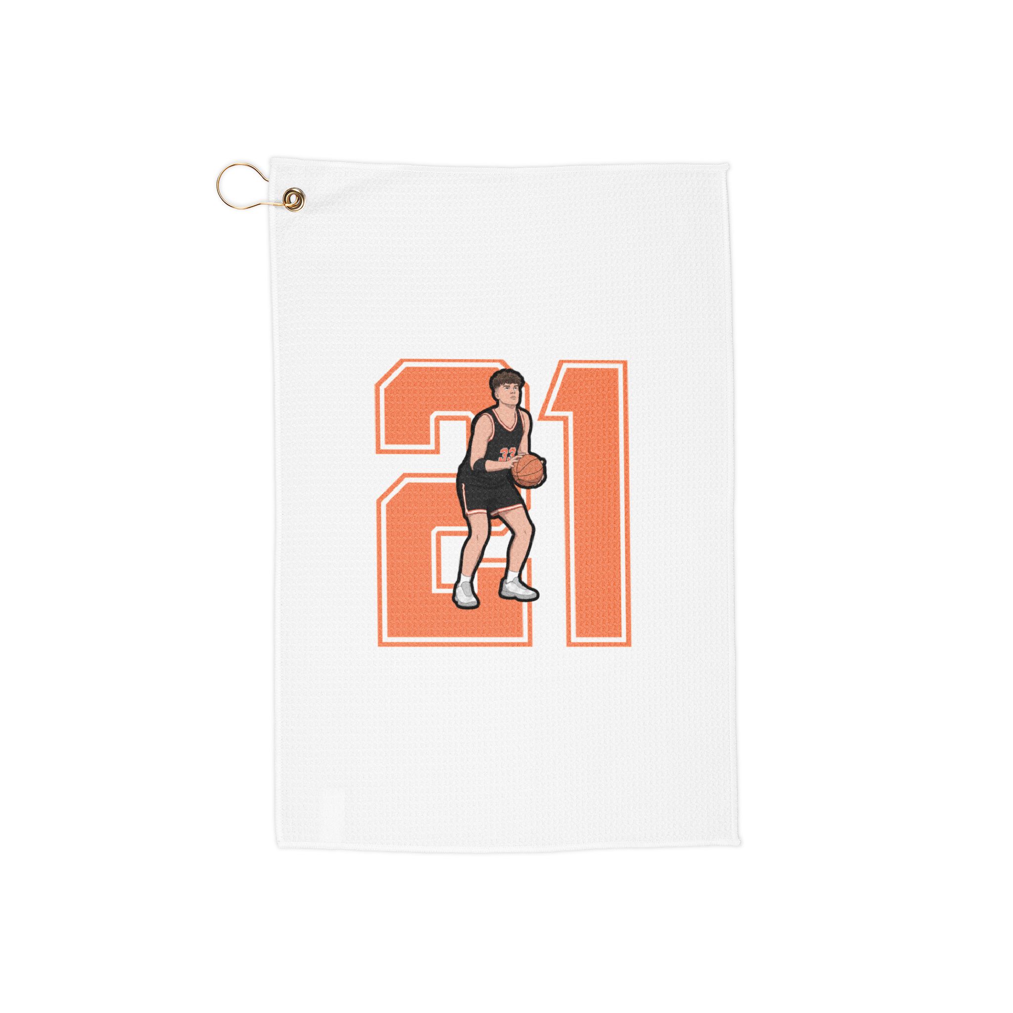 Golf Towel — character_number in Classic