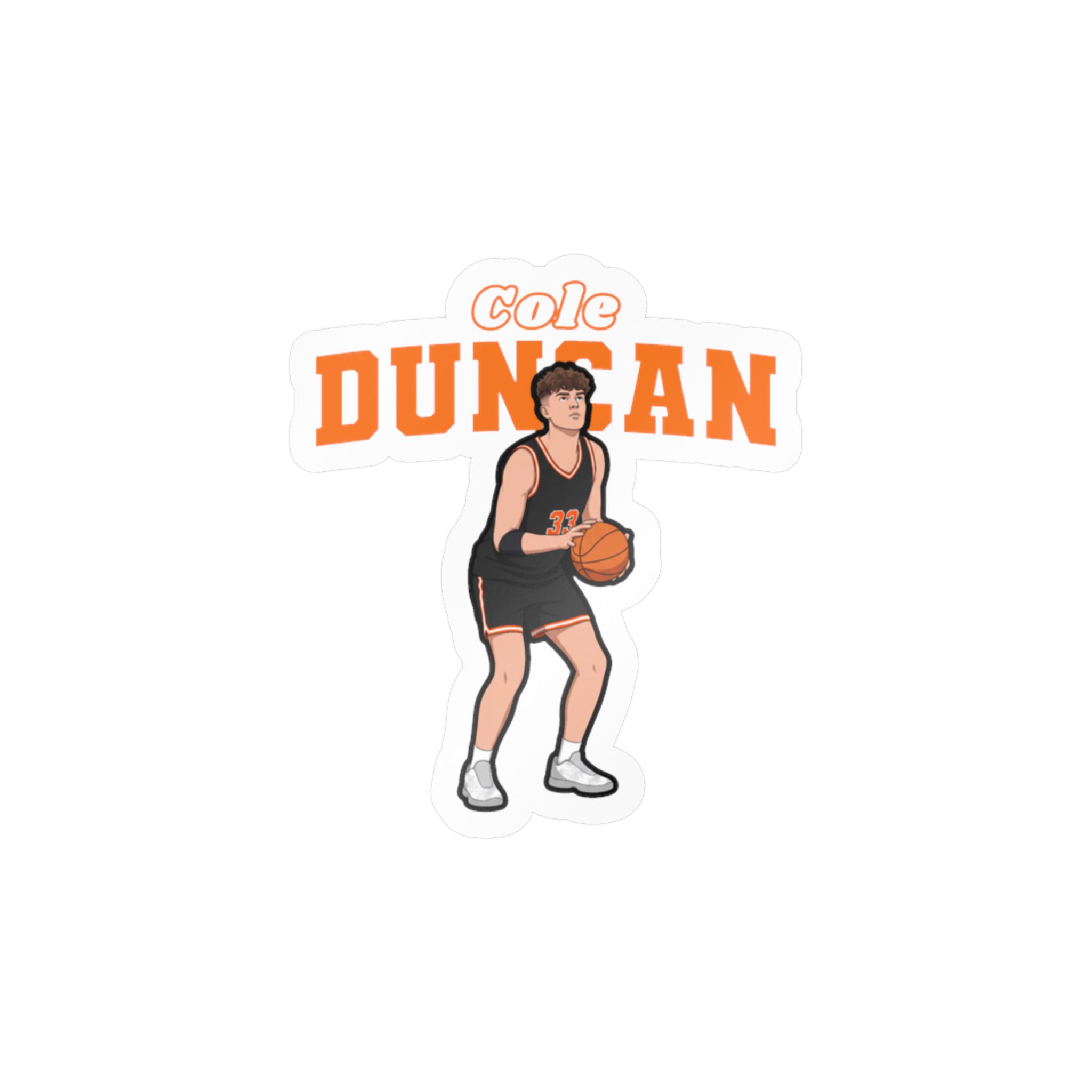Vinyl Sticker — character_name_arch in Classic