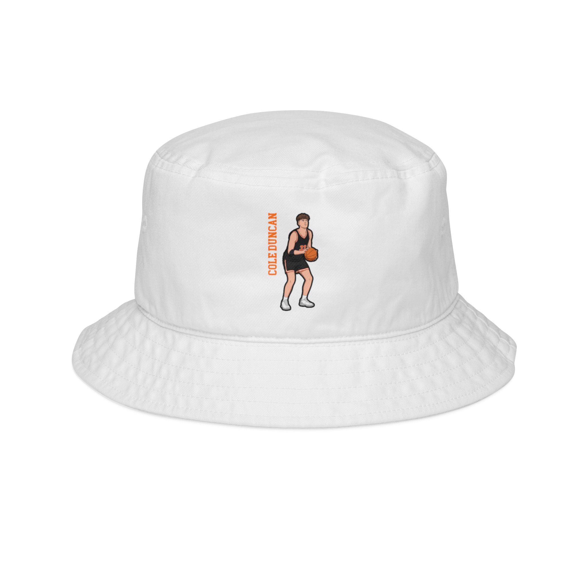Bucket Hat — character_name_vertical in White