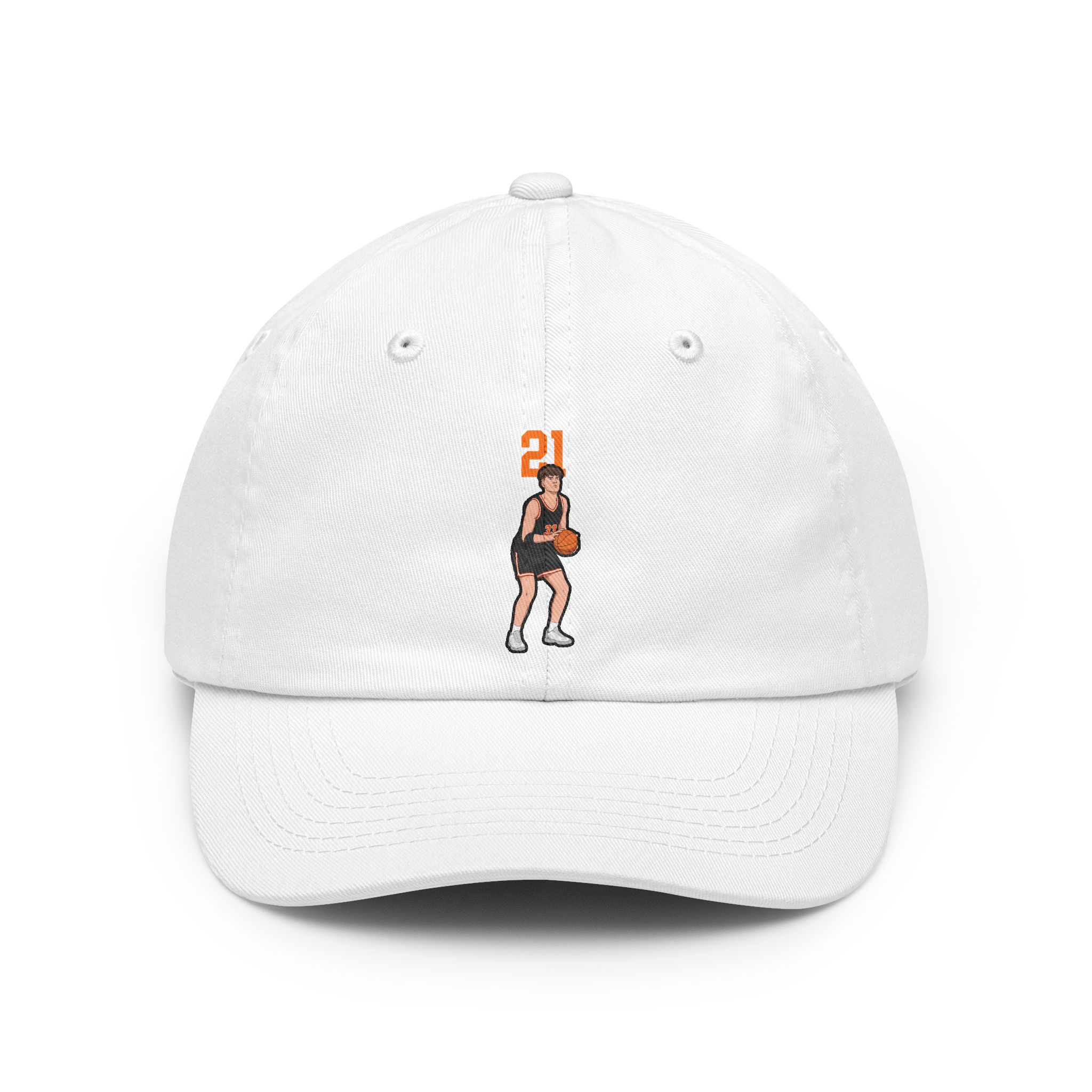 Classic Cap — character_number_top in White