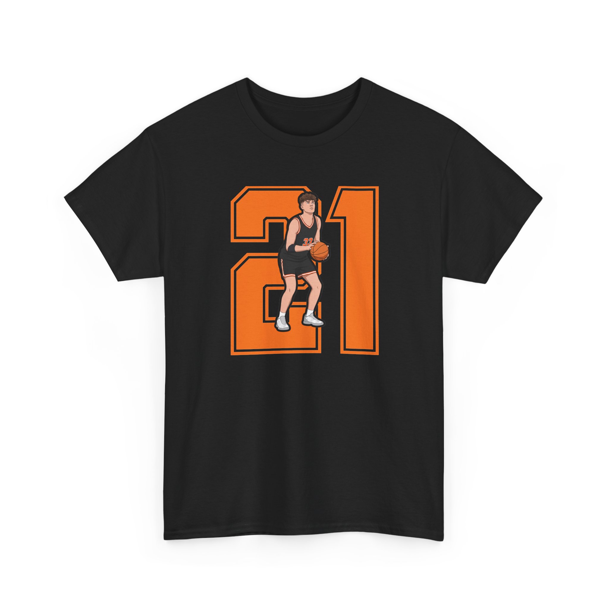 Tee — character_number in Black