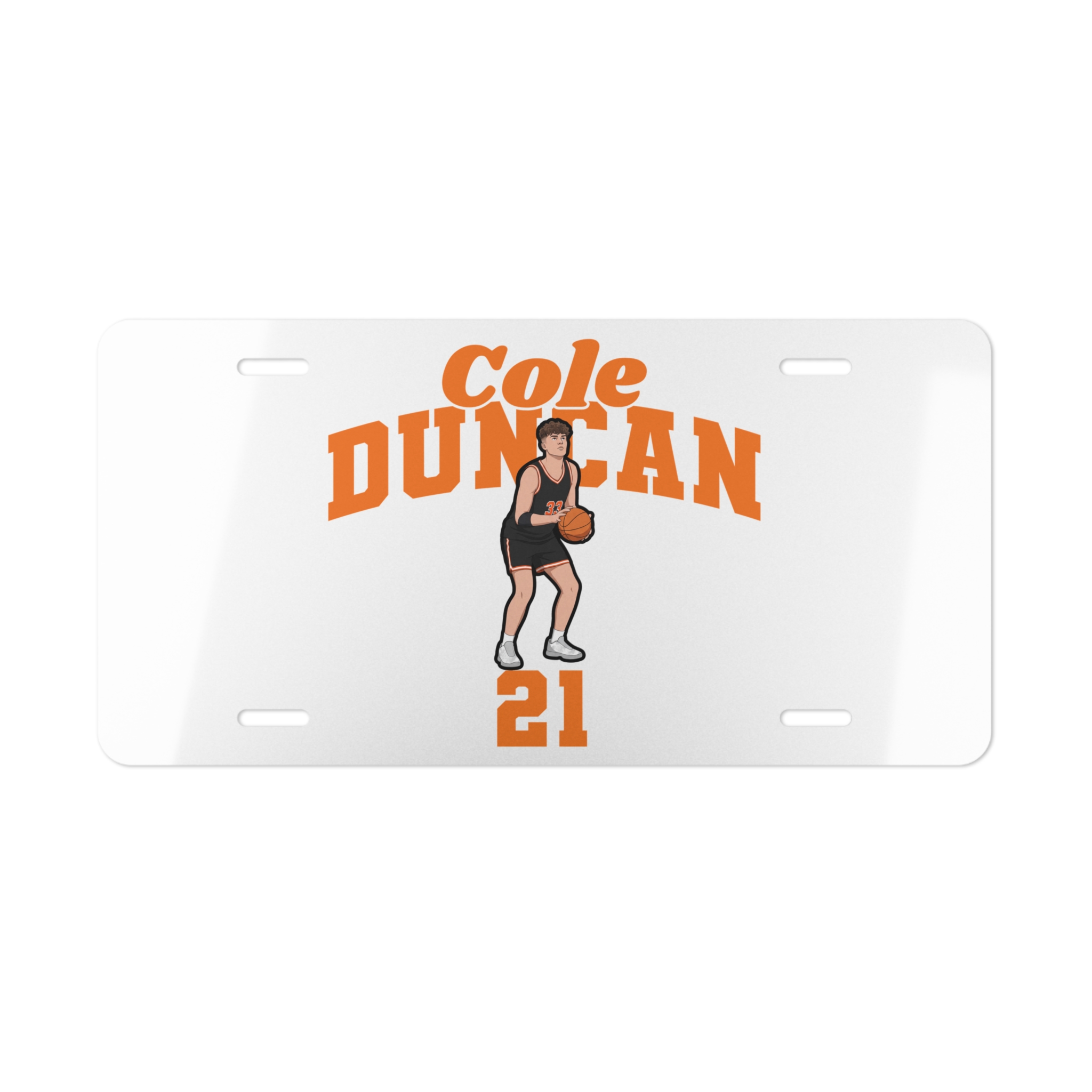 License Plate — character_signature_arch in Classic