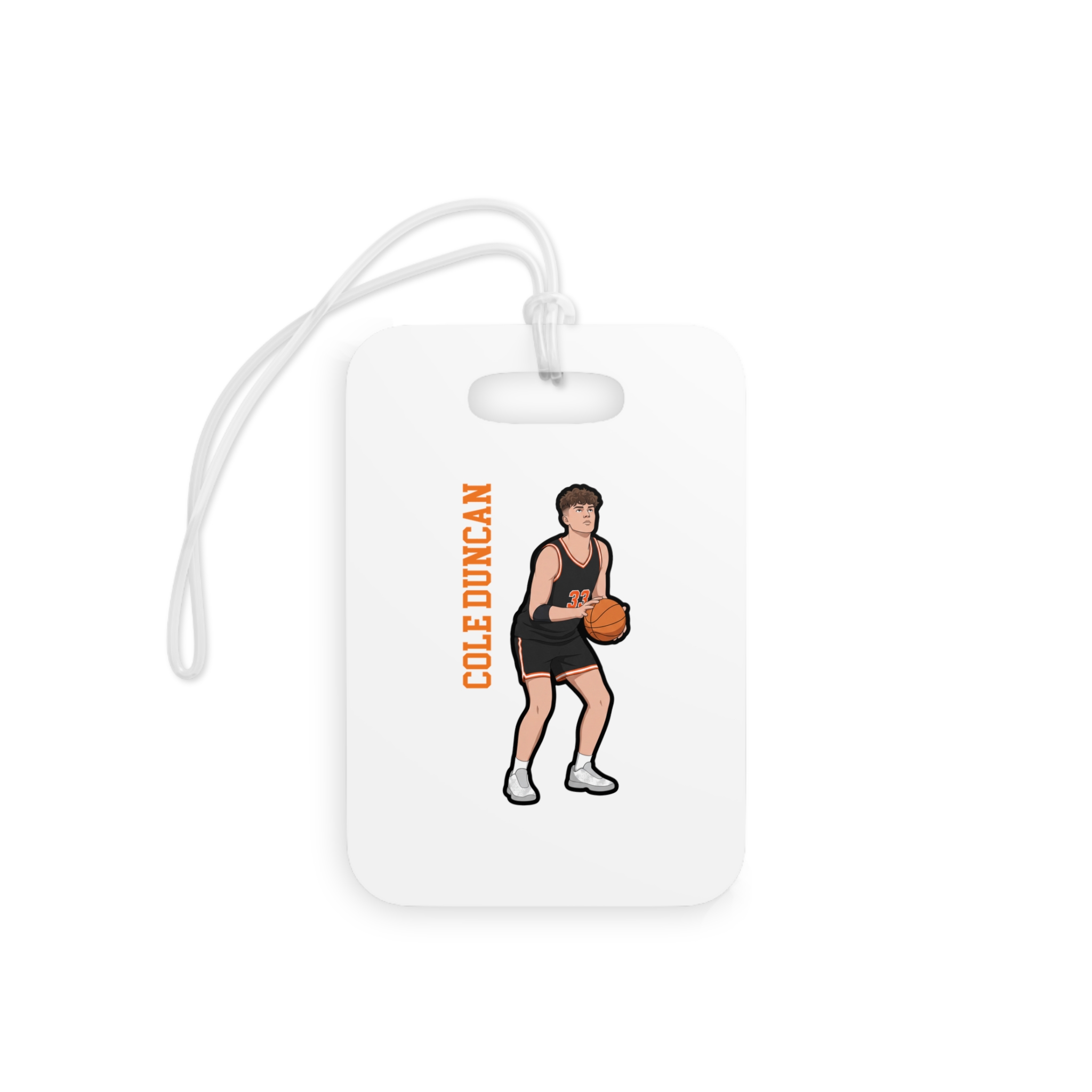Bag Tag — character_name_vertical in Classic