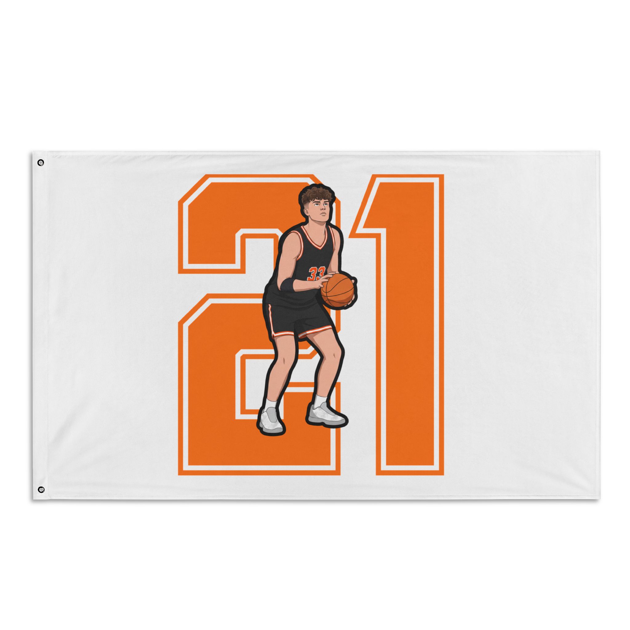 Flag (35 × 56 in) — character_number in Classic