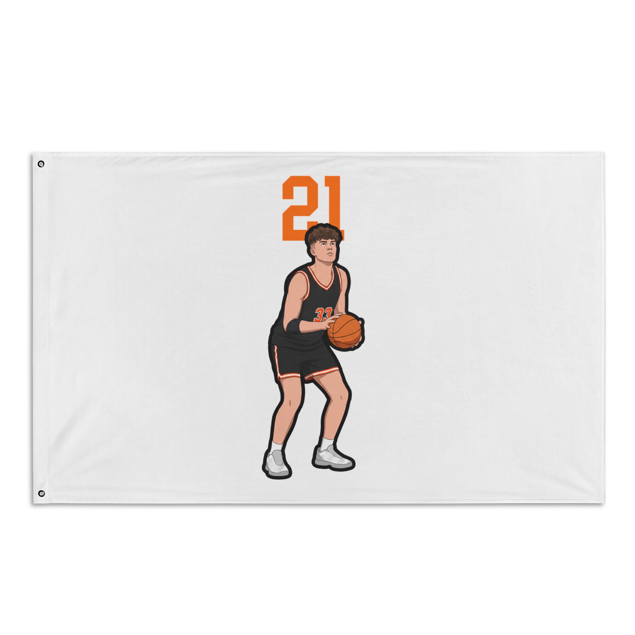 Flag (35 × 56 in) — character_number_top in Classic