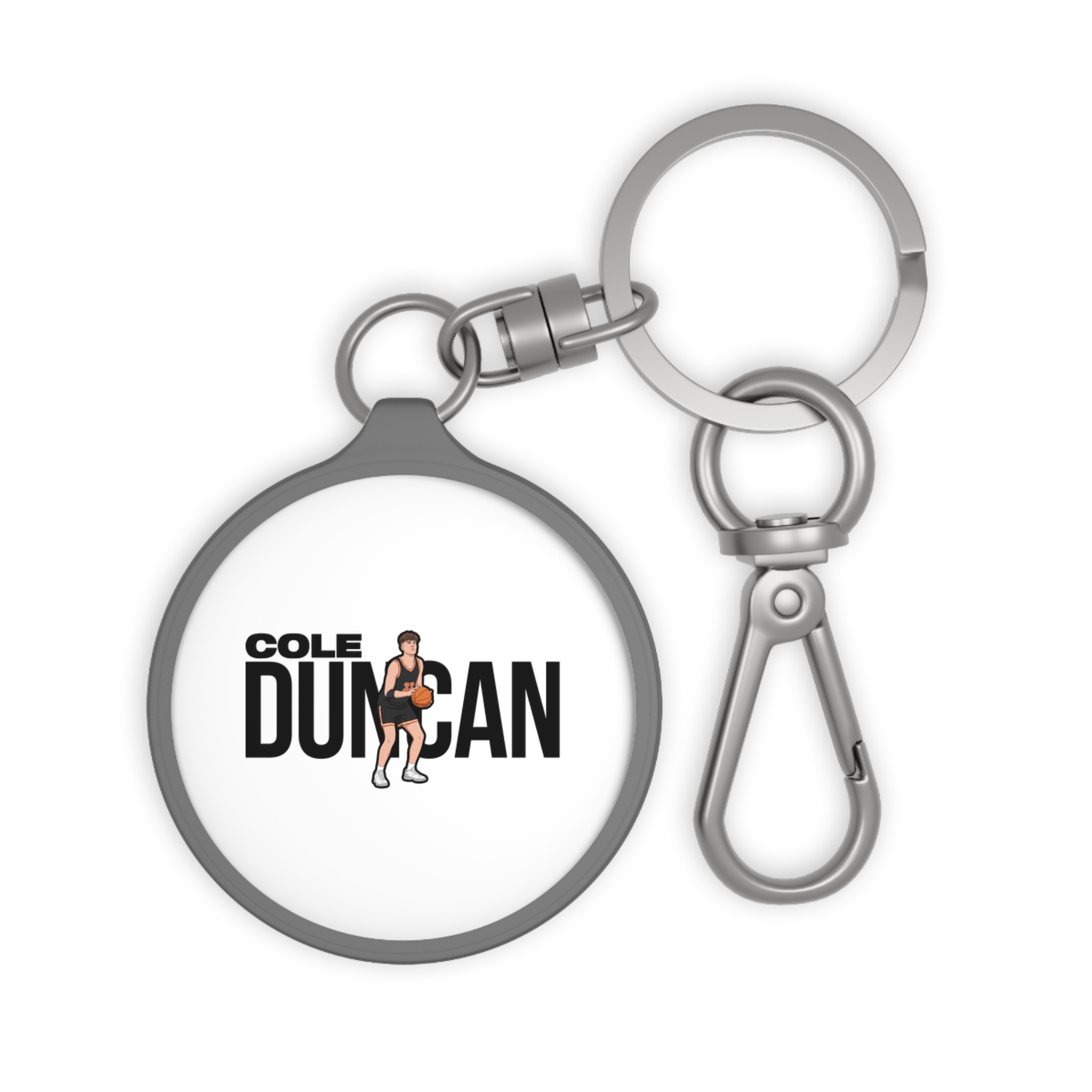 Keychain — character_player_name in Grey