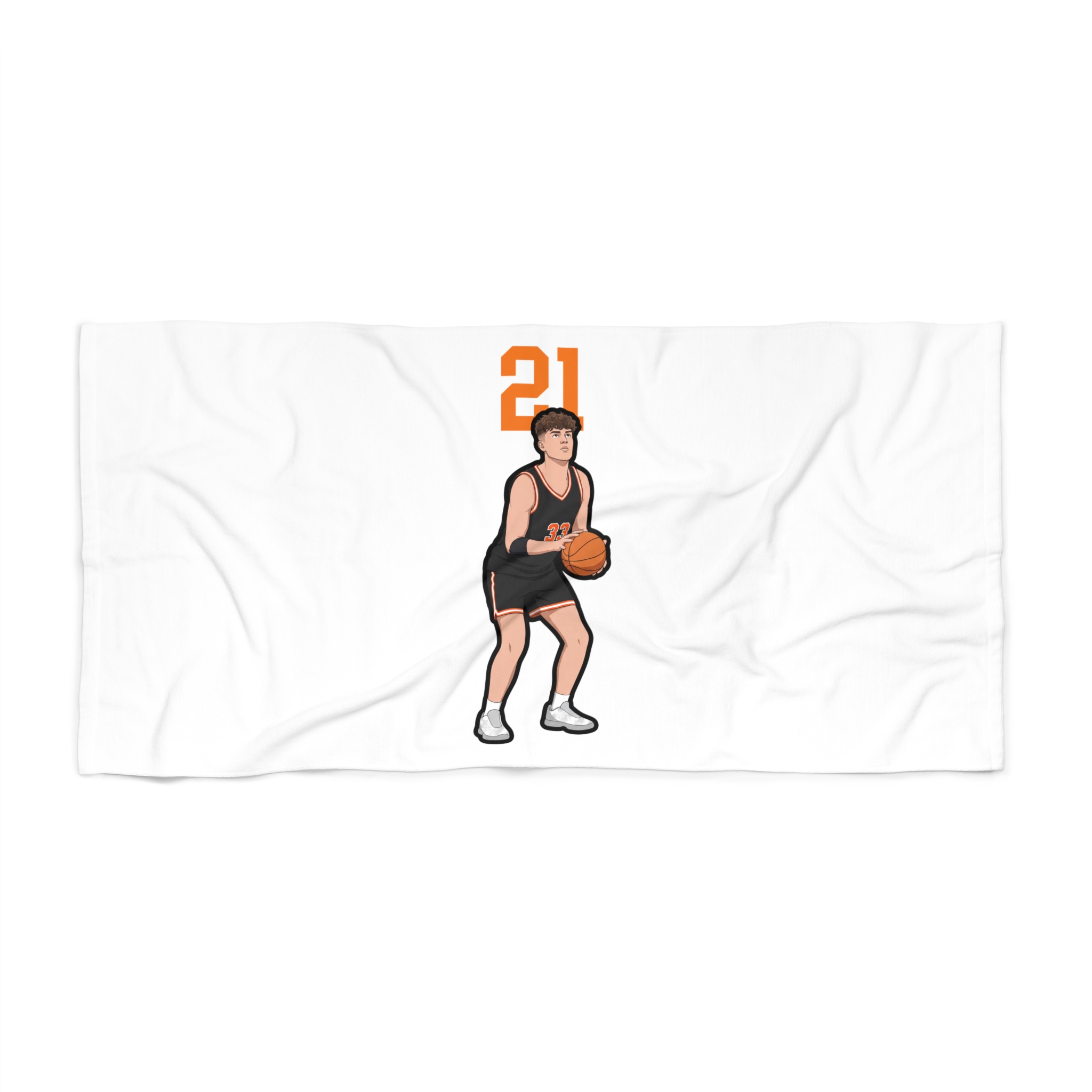 Beach Towel — character_number_top in Classic